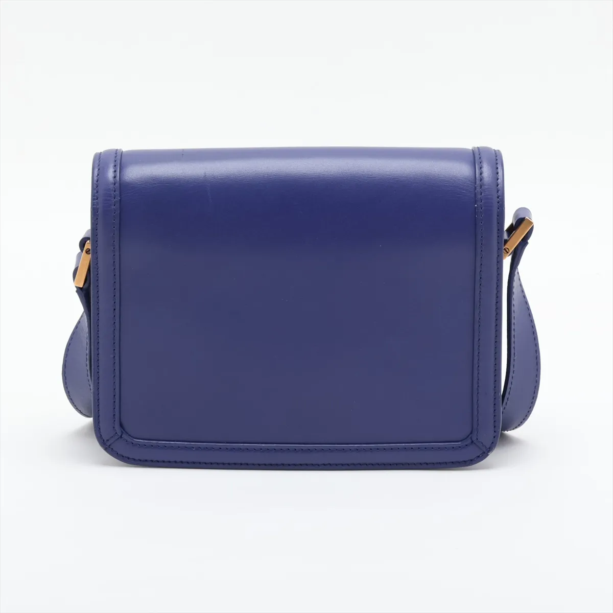 Solferino 634306 Leather Shoulder Bag, Blue — view 2
