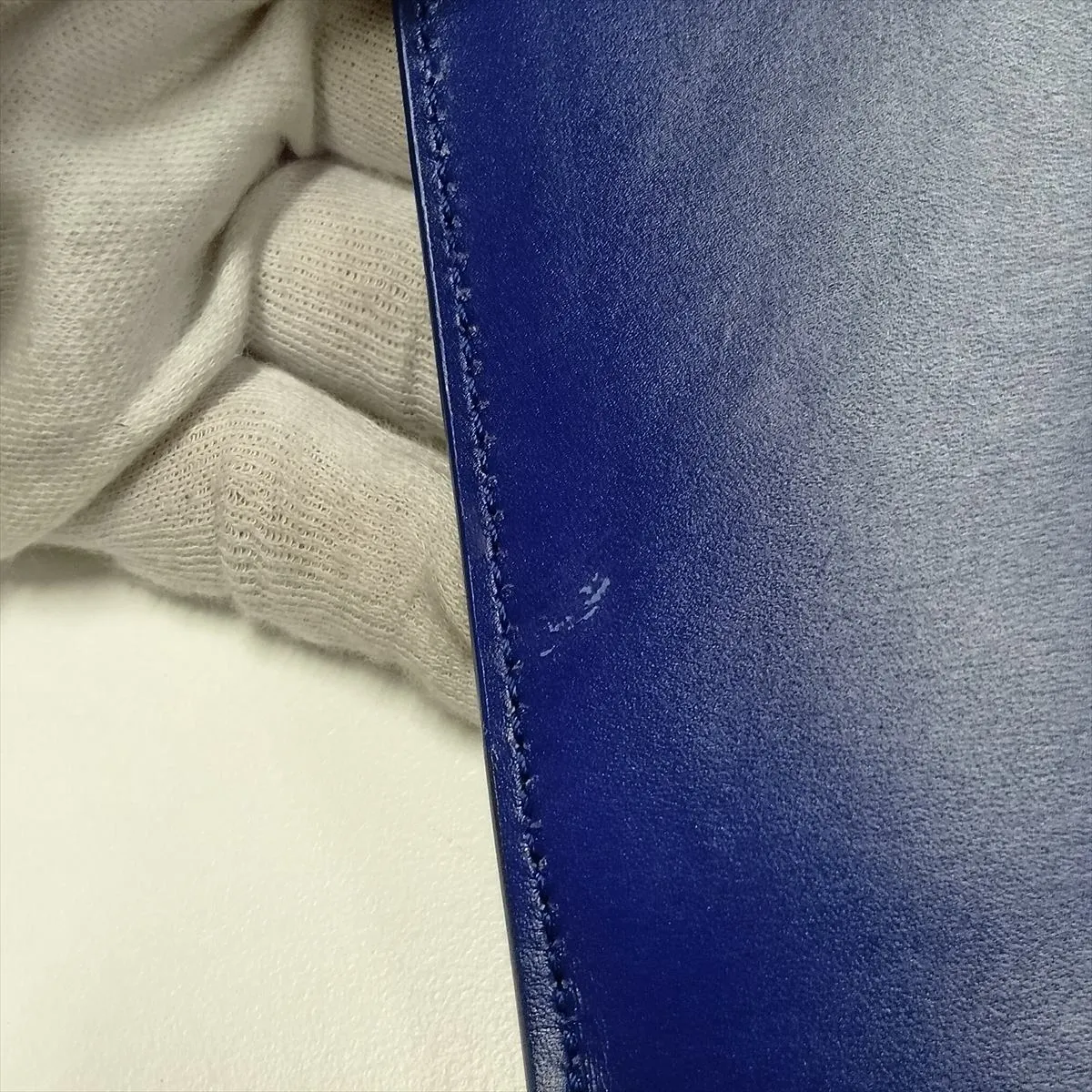 Solferino 634306 Leather Shoulder Bag, Blue — view 15