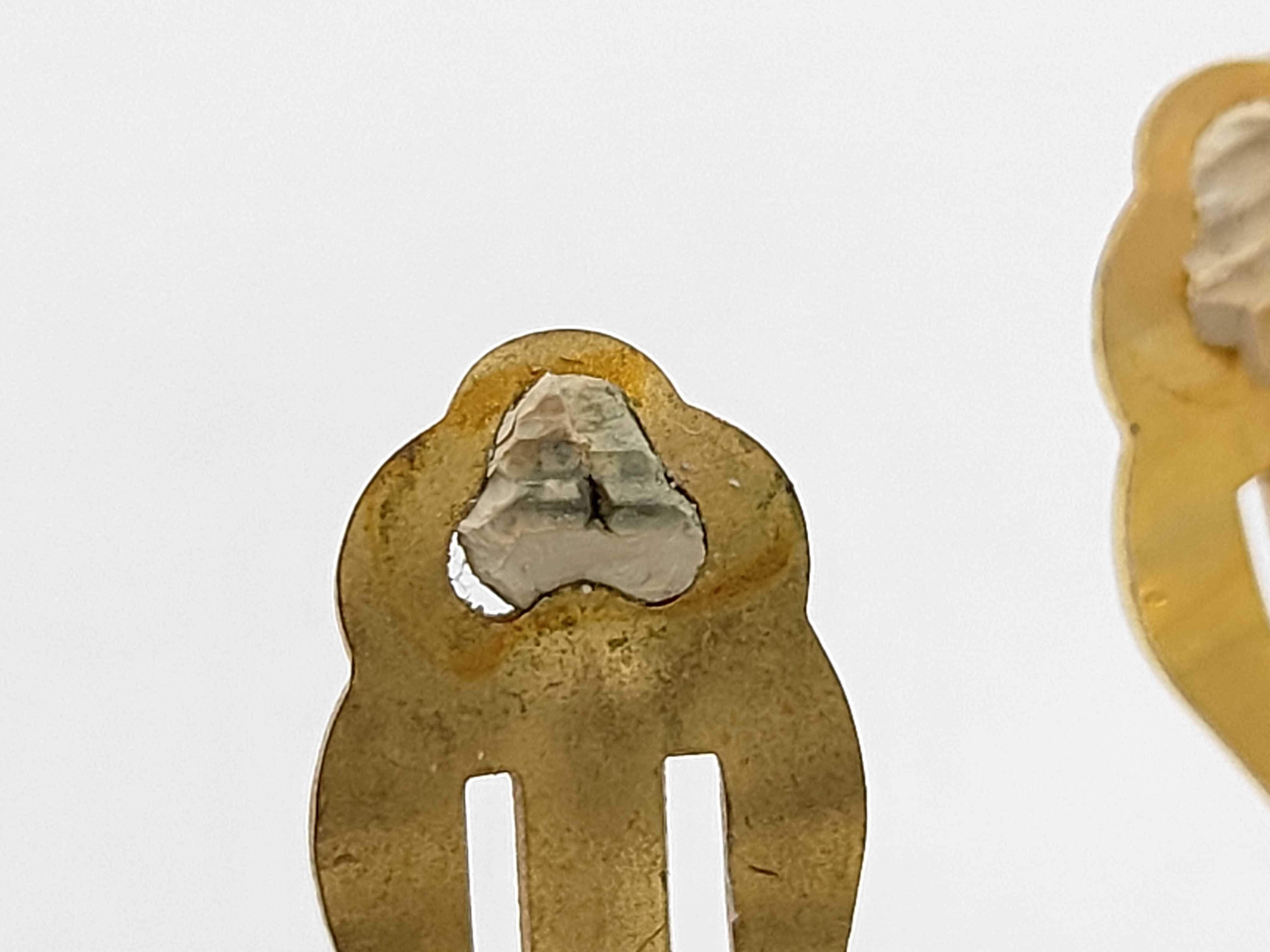 Round Coco Gold Yg Earrings — view 6