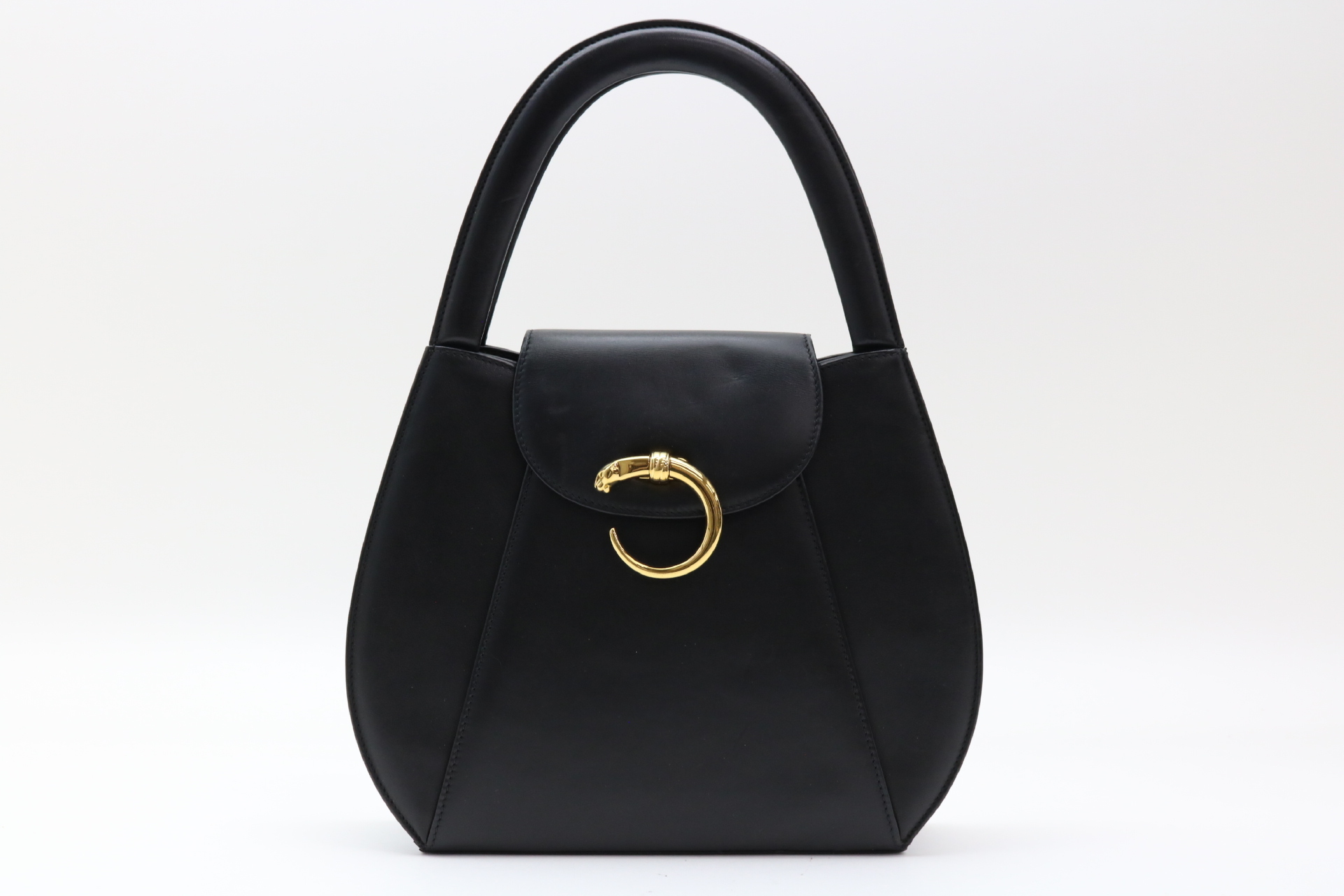 Panthère Leather Handbag