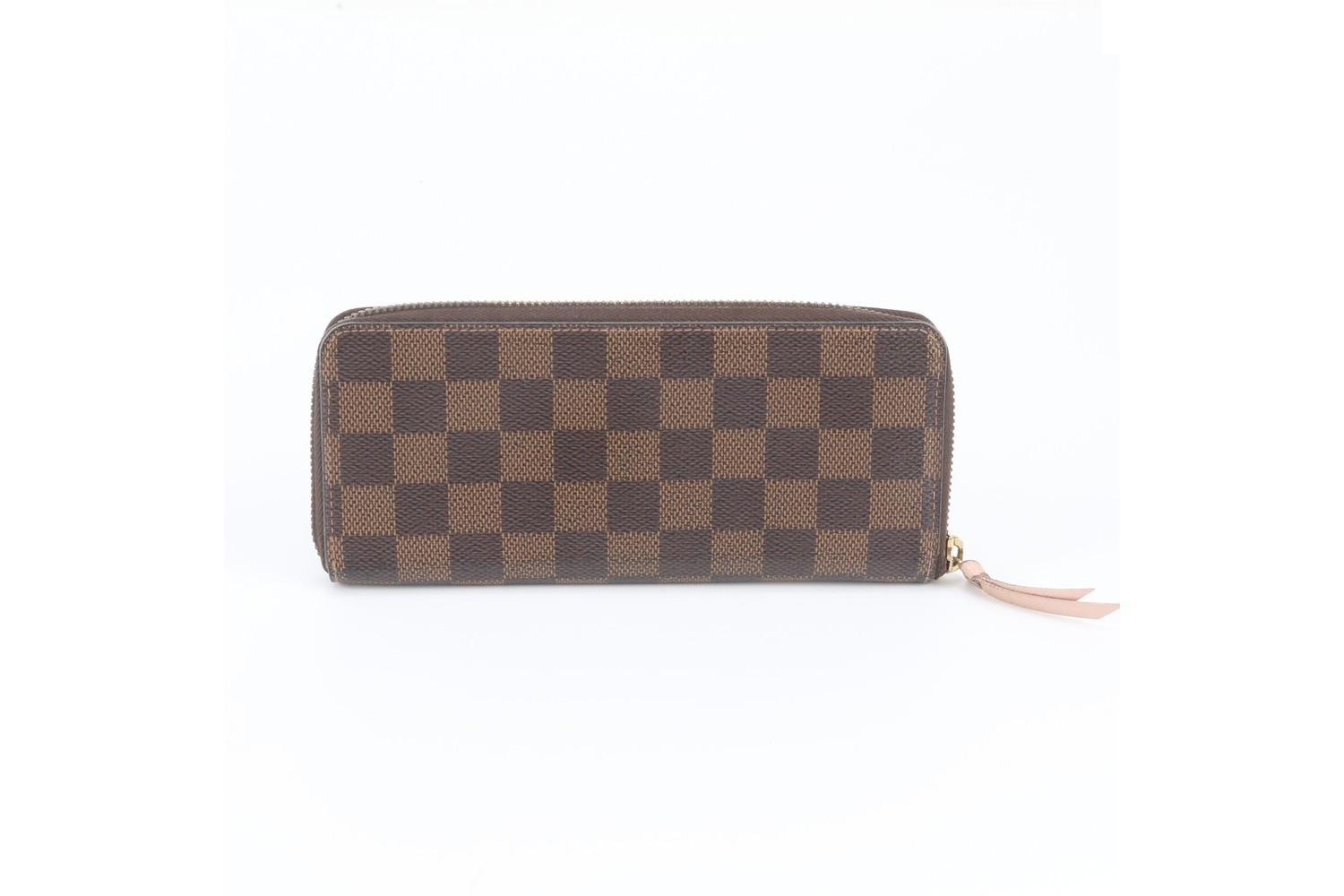 Damier Portefeuille Clemence N41626 Leather Long Wallet — view 2