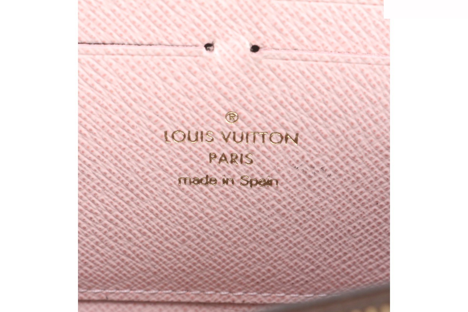 Damier Portefeuille Clemence N41626 Leather Long Wallet — view 8