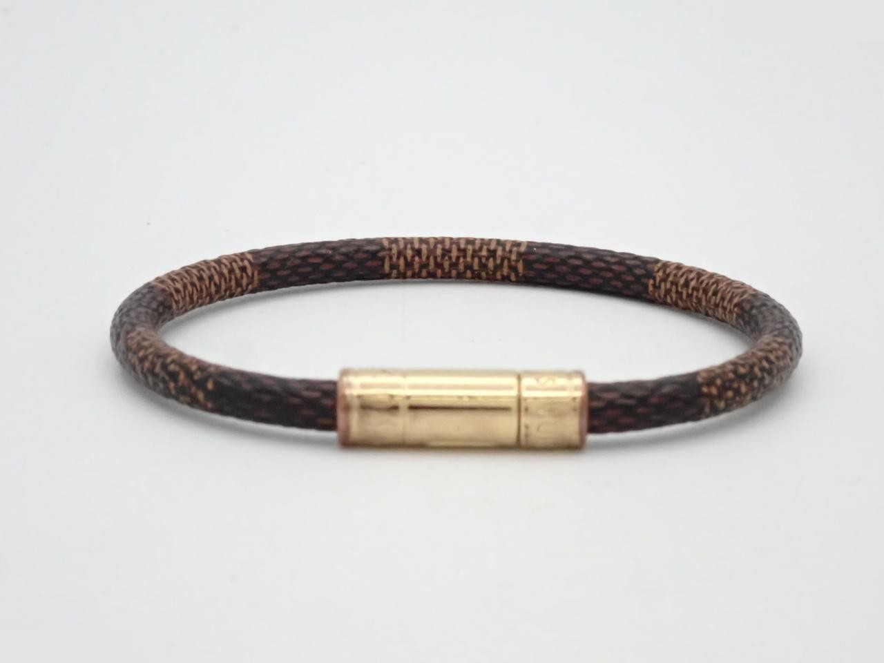 Damier (accessories) - Bracelet/Bangle (leather/fabric) - Wrist circumference approximately 17cm — view 2