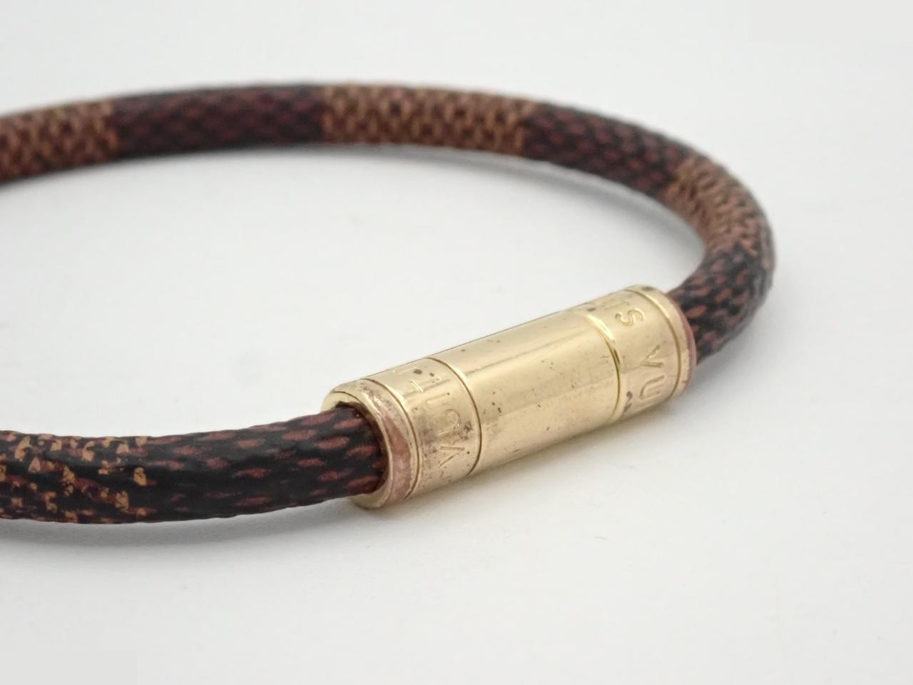 Damier (accessories) - Bracelet/Bangle (leather/fabric) - Wrist circumference approximately 17cm — view 3