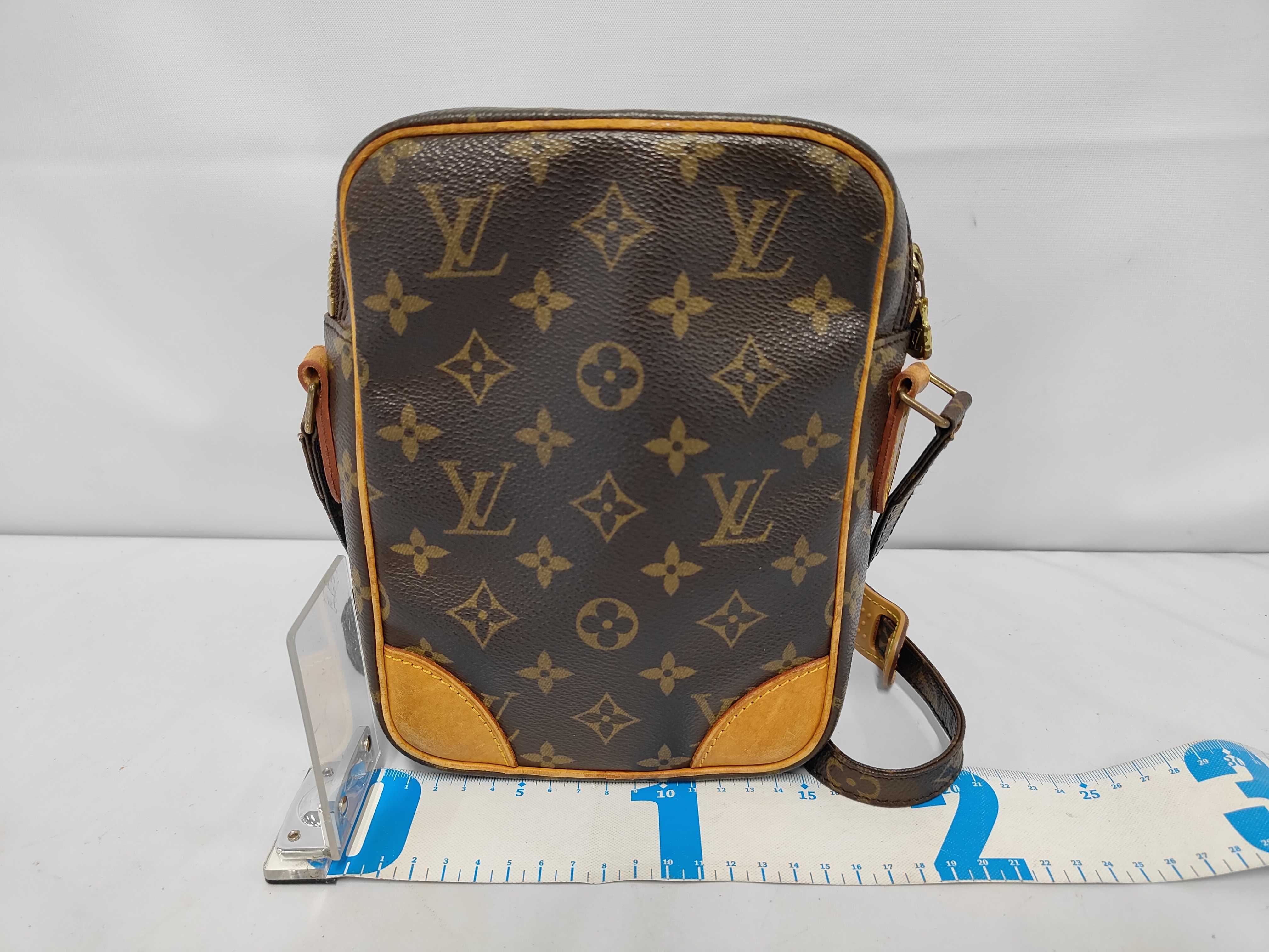 Monogram Danube M45266 Brown PVC Leather Shoulder Bag — view 2