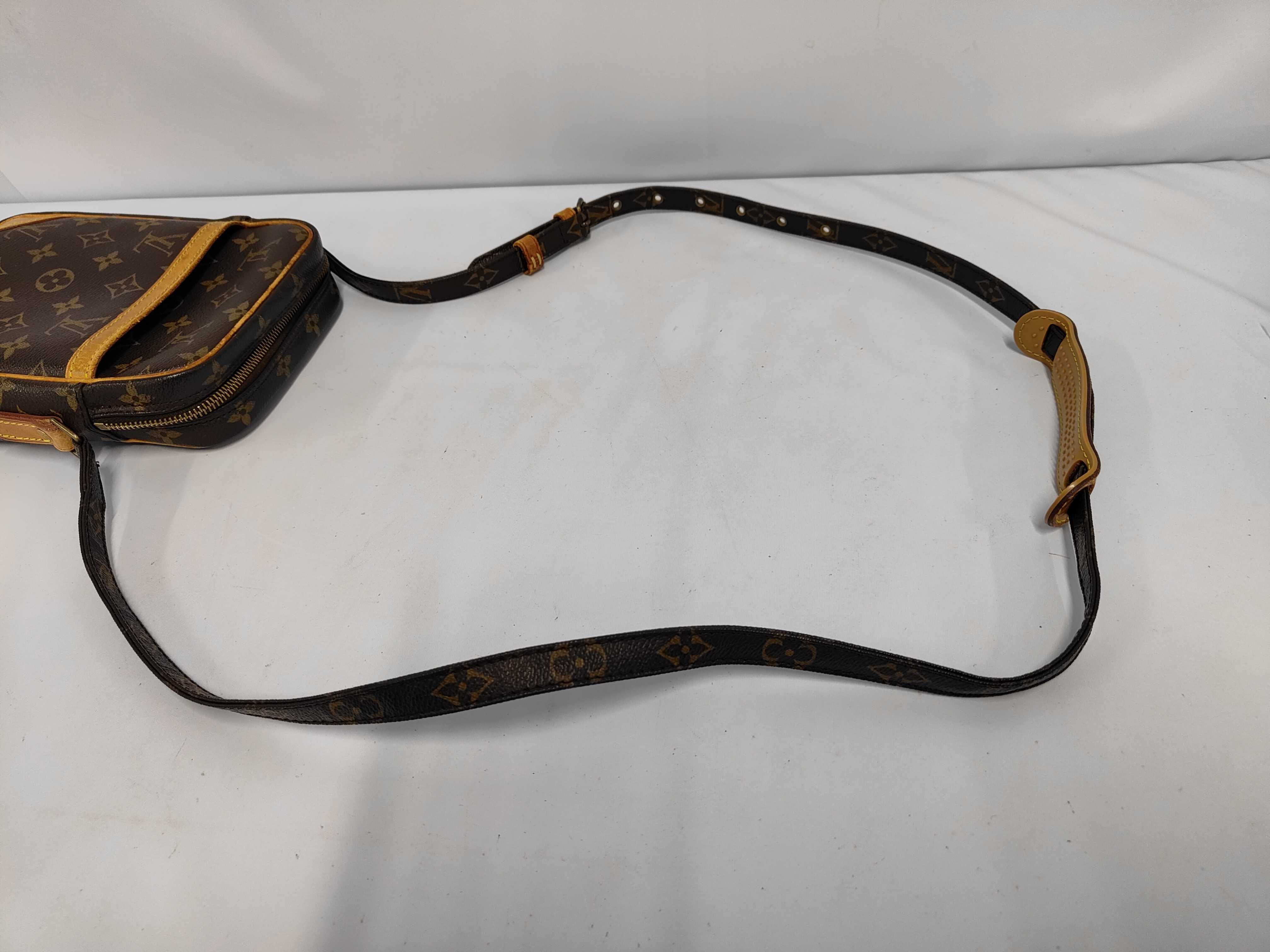 Monogram Danube M45266 Brown PVC Leather Shoulder Bag — view 5