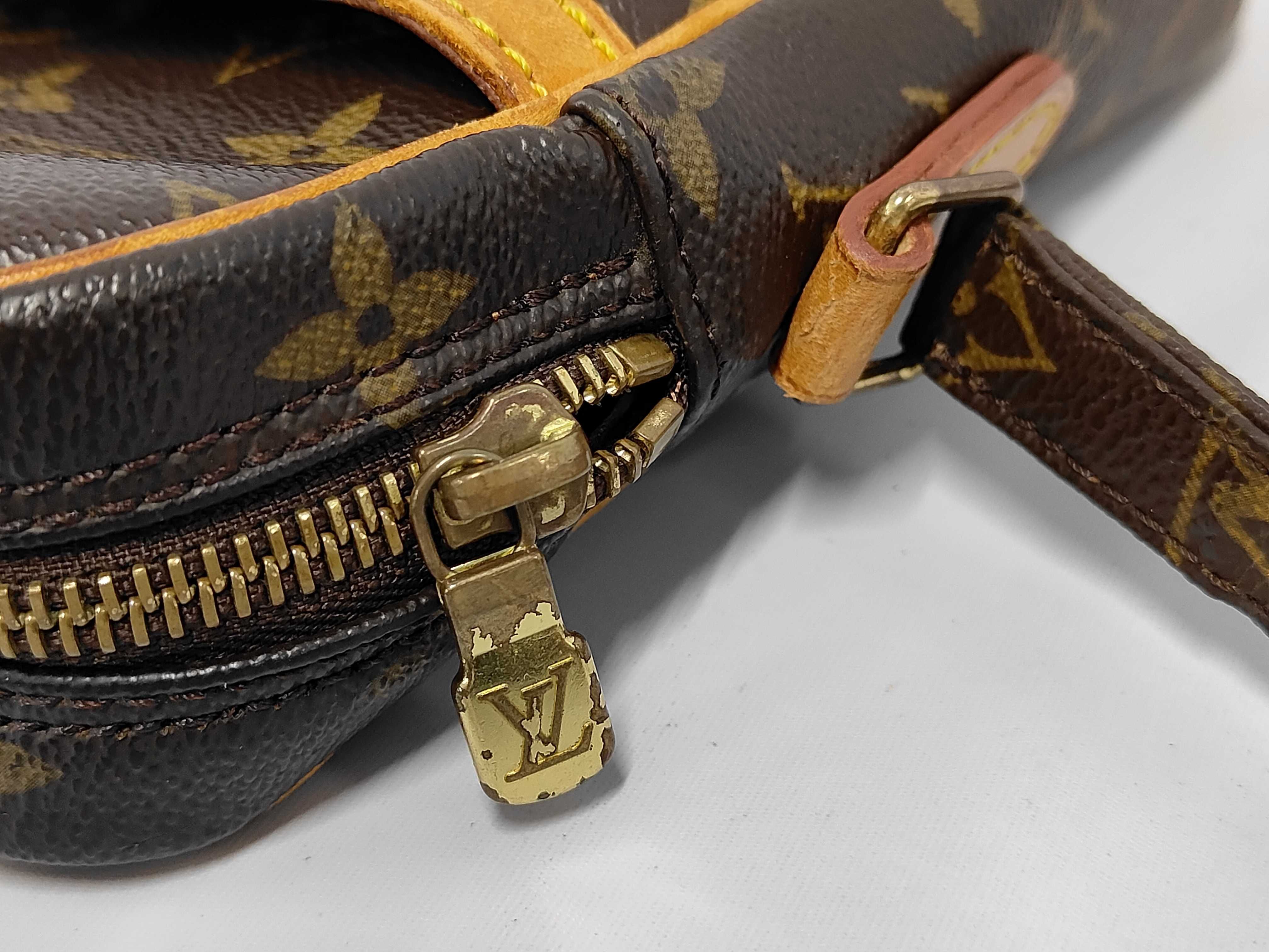 Monogram Danube M45266 Brown PVC Leather Shoulder Bag — view 7