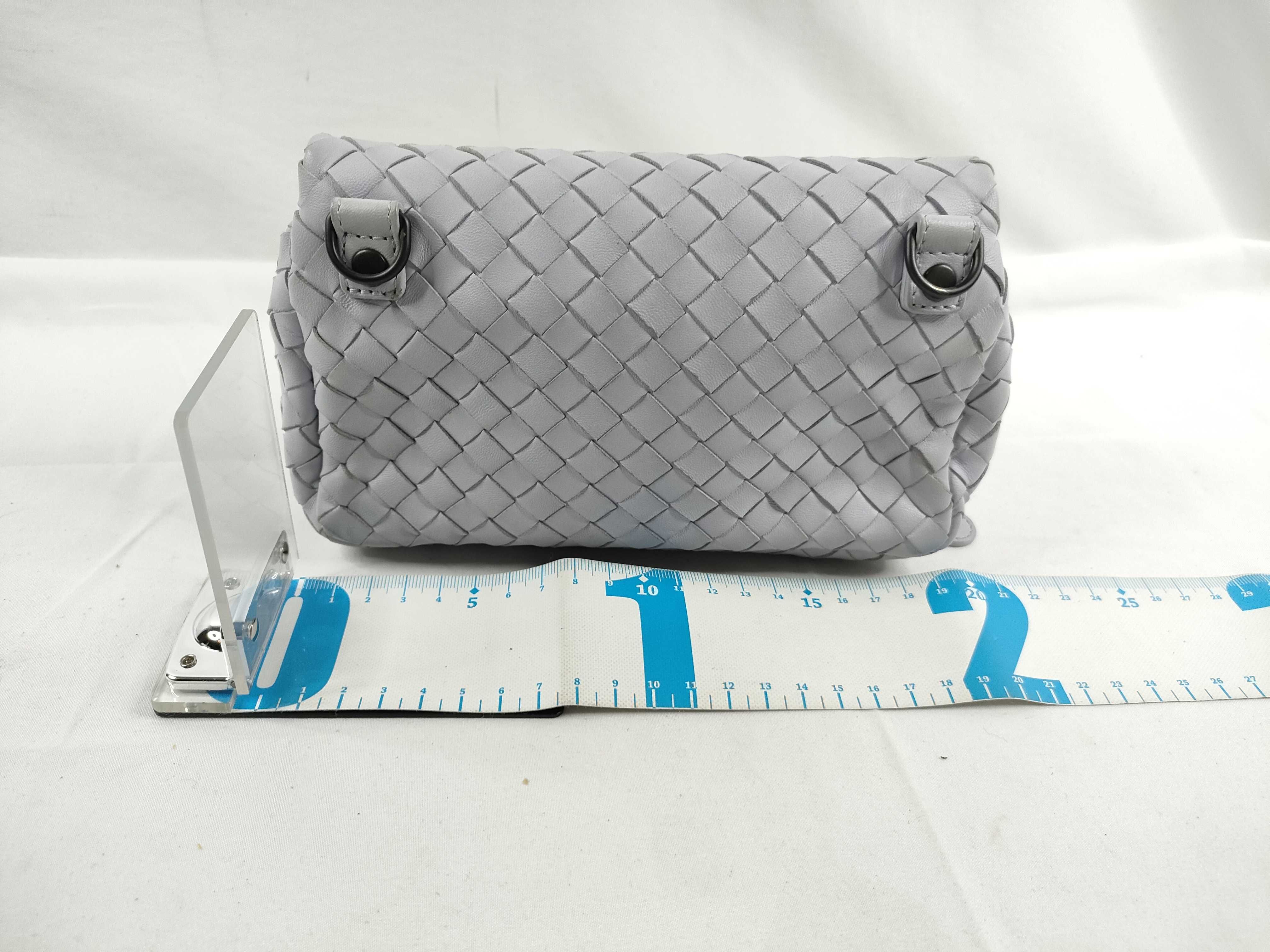Intrecciato Bottega Veneta Intrecciato Leather Chain Wallet Shoulder Bag — view 2