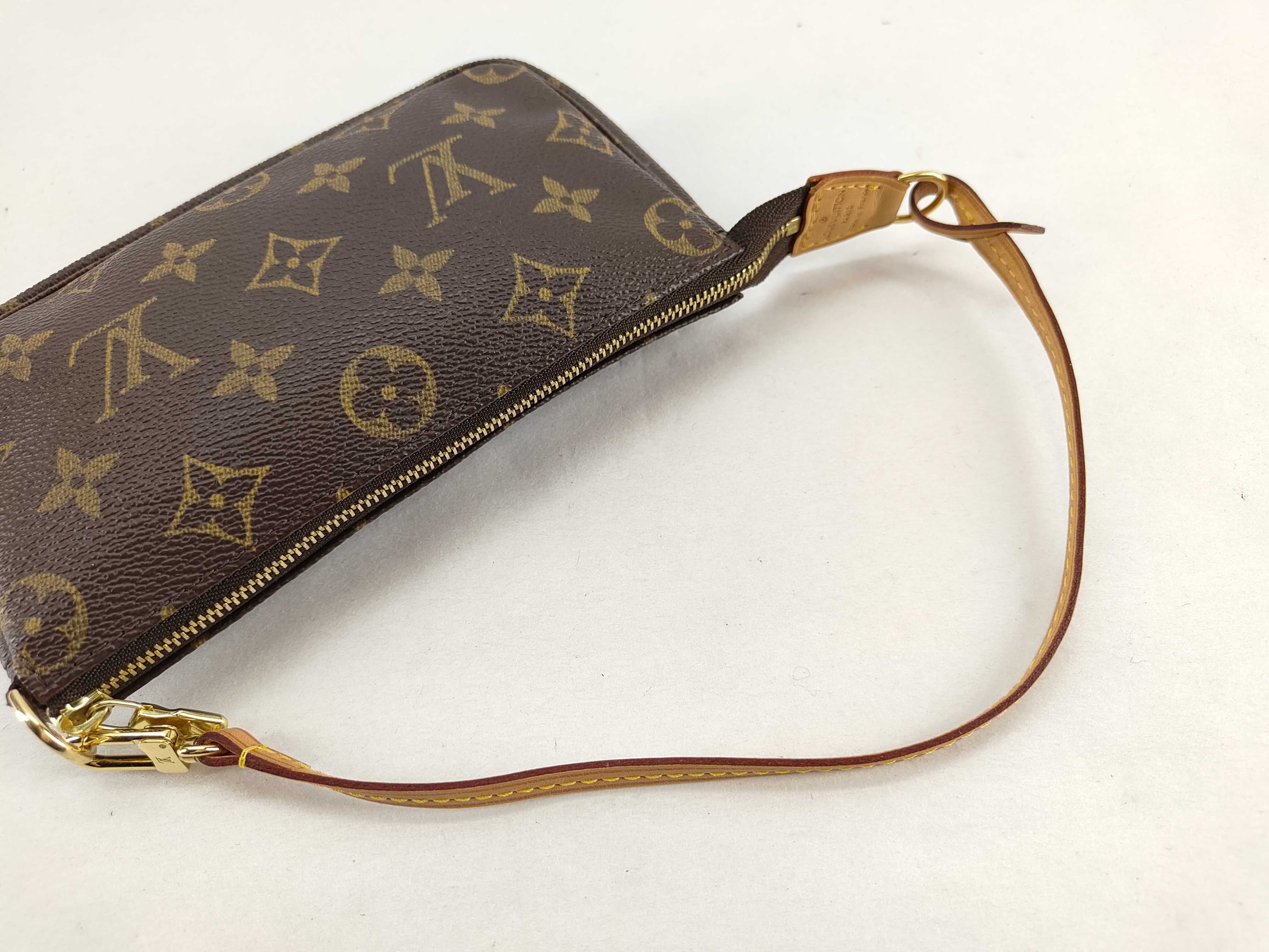 Monogram Louis Vuitton Monogram Mini Pochette Accessoires Pouch — view 4