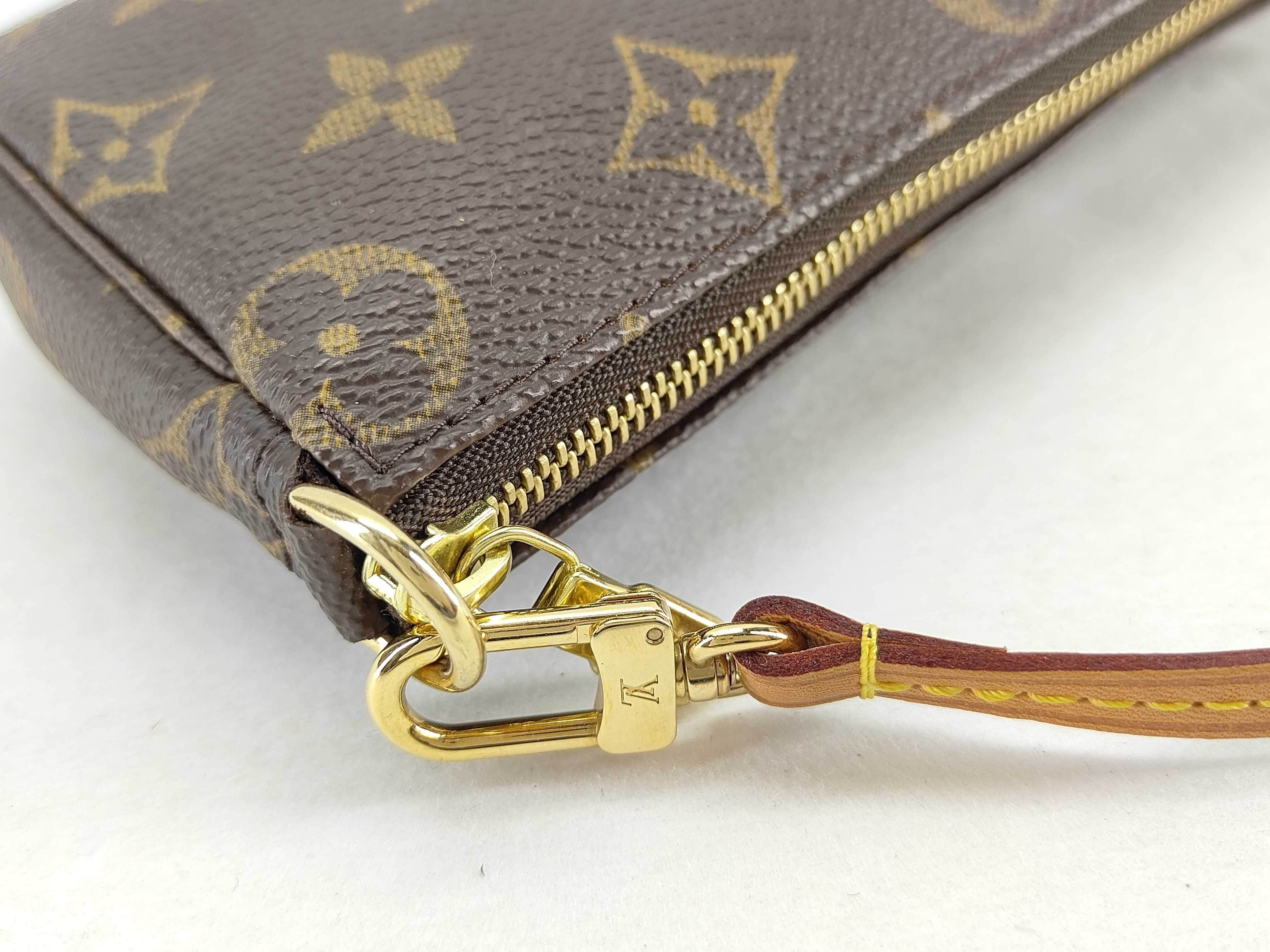 Monogram Louis Vuitton Monogram Mini Pochette Accessoires Pouch — view 6