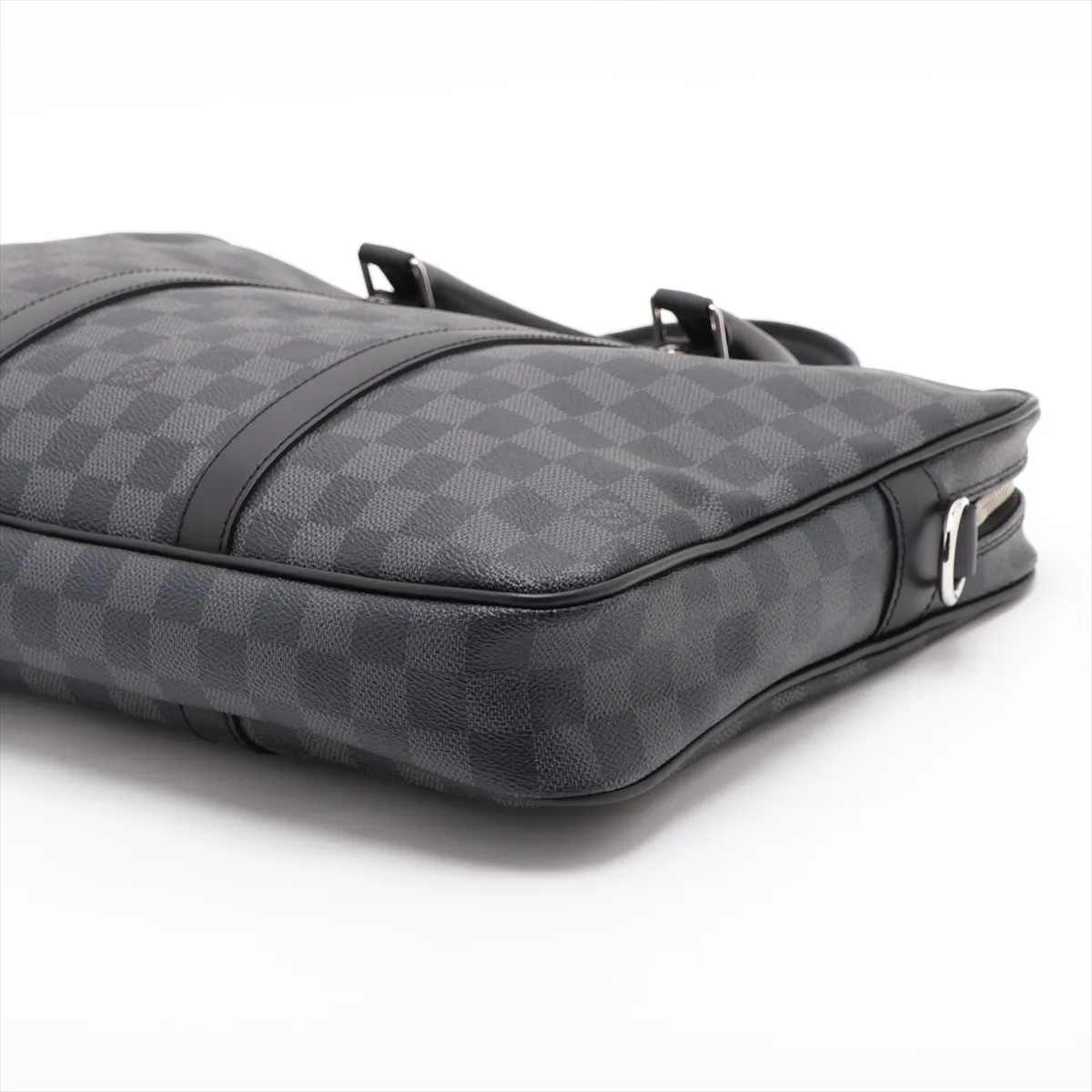 Damier Graphite Porte Documents Voyage PM N41478 SR0166 Black — view 3