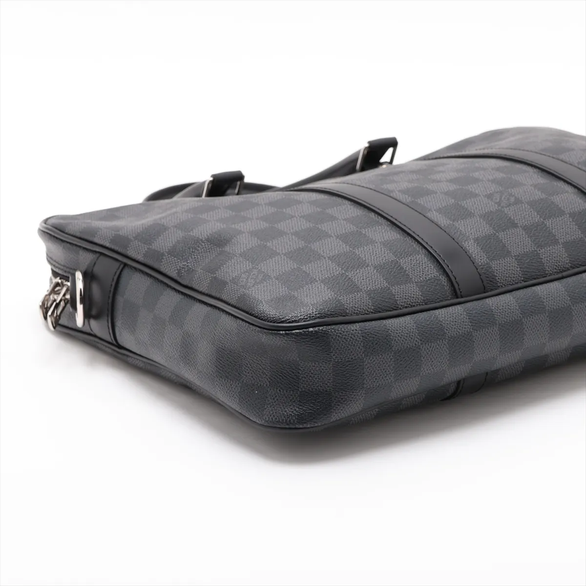 Damier Graphite Porte Documents Voyage PM N41478 SR0166 Black — view 4