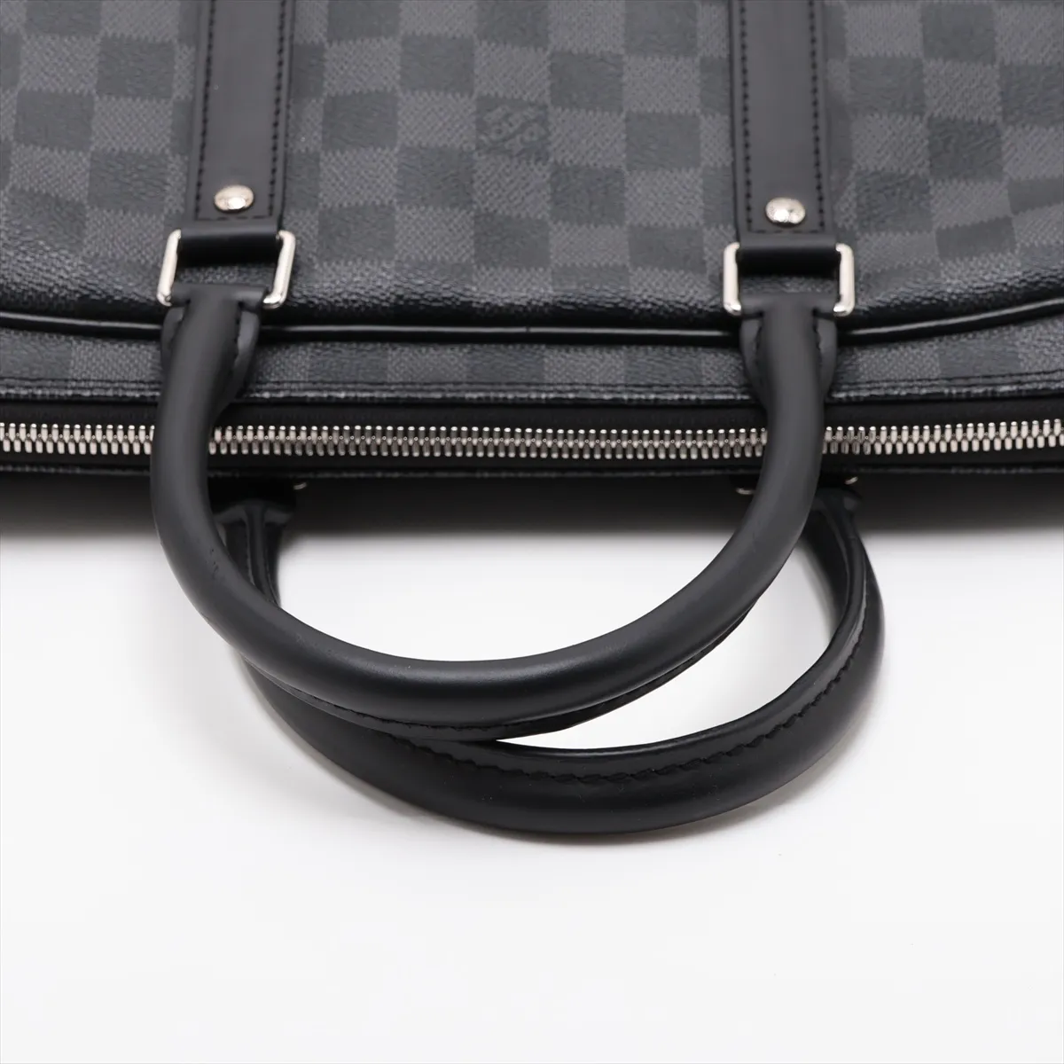 Damier Graphite Porte Documents Voyage PM N41478 SR0166 Black — view 5