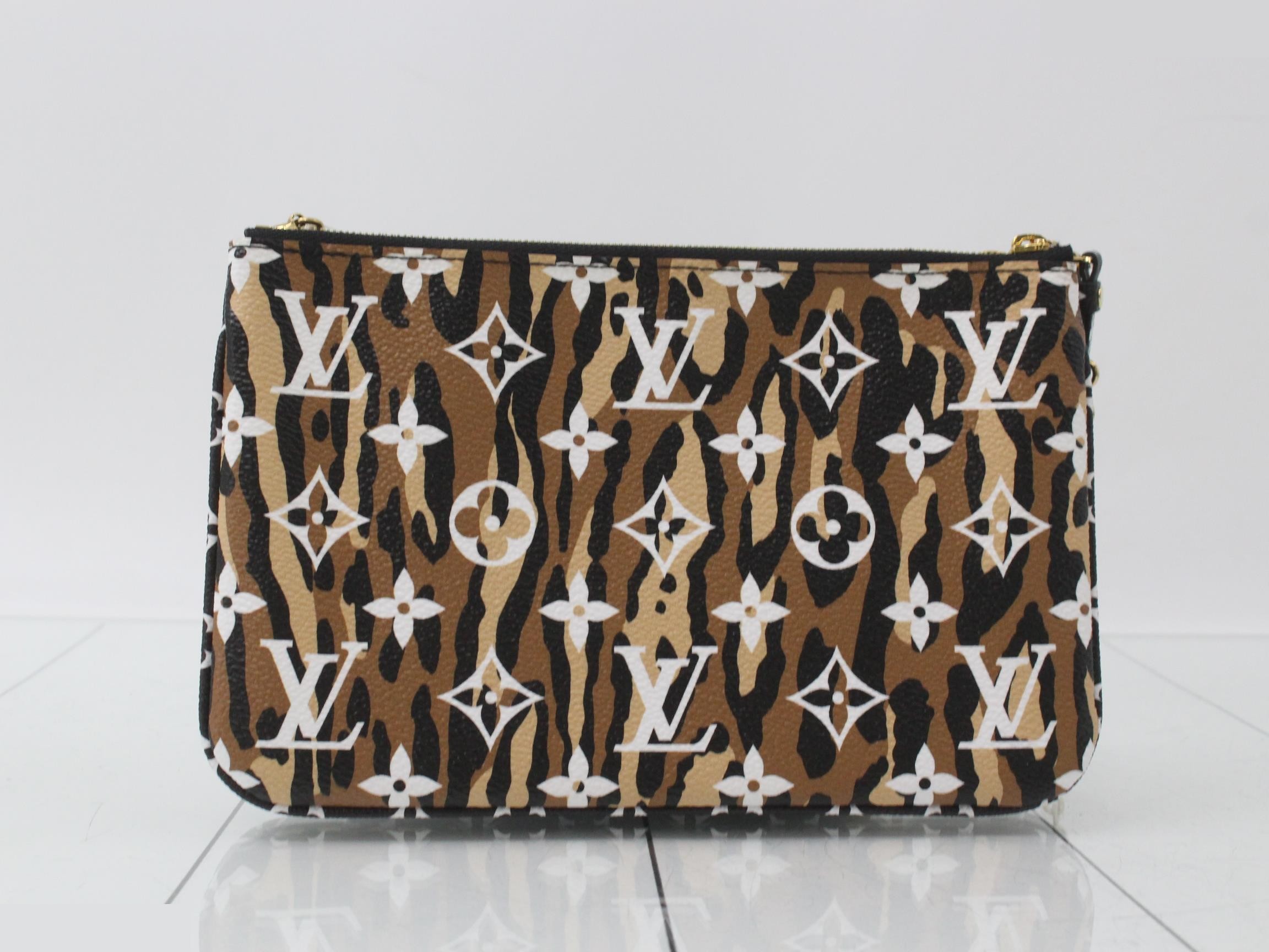 Pochette Double Zip Shoulder Bag — view 2