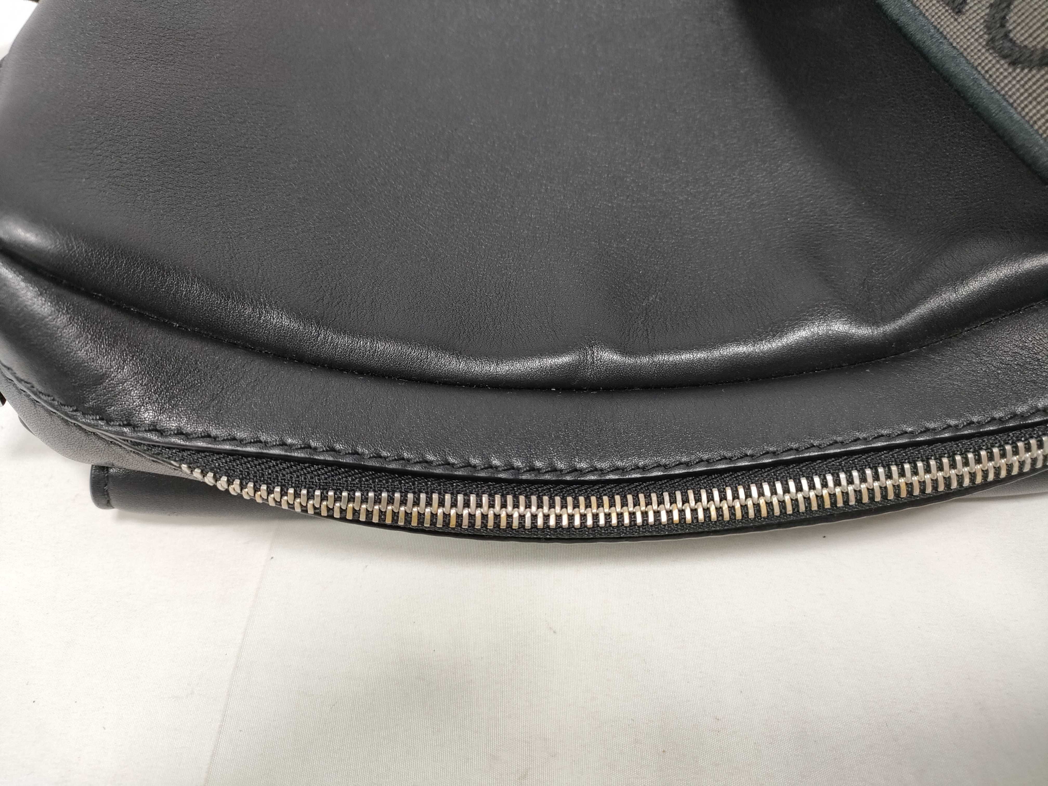 Military Leather Messenger Bag Shoulder Bag — view 11