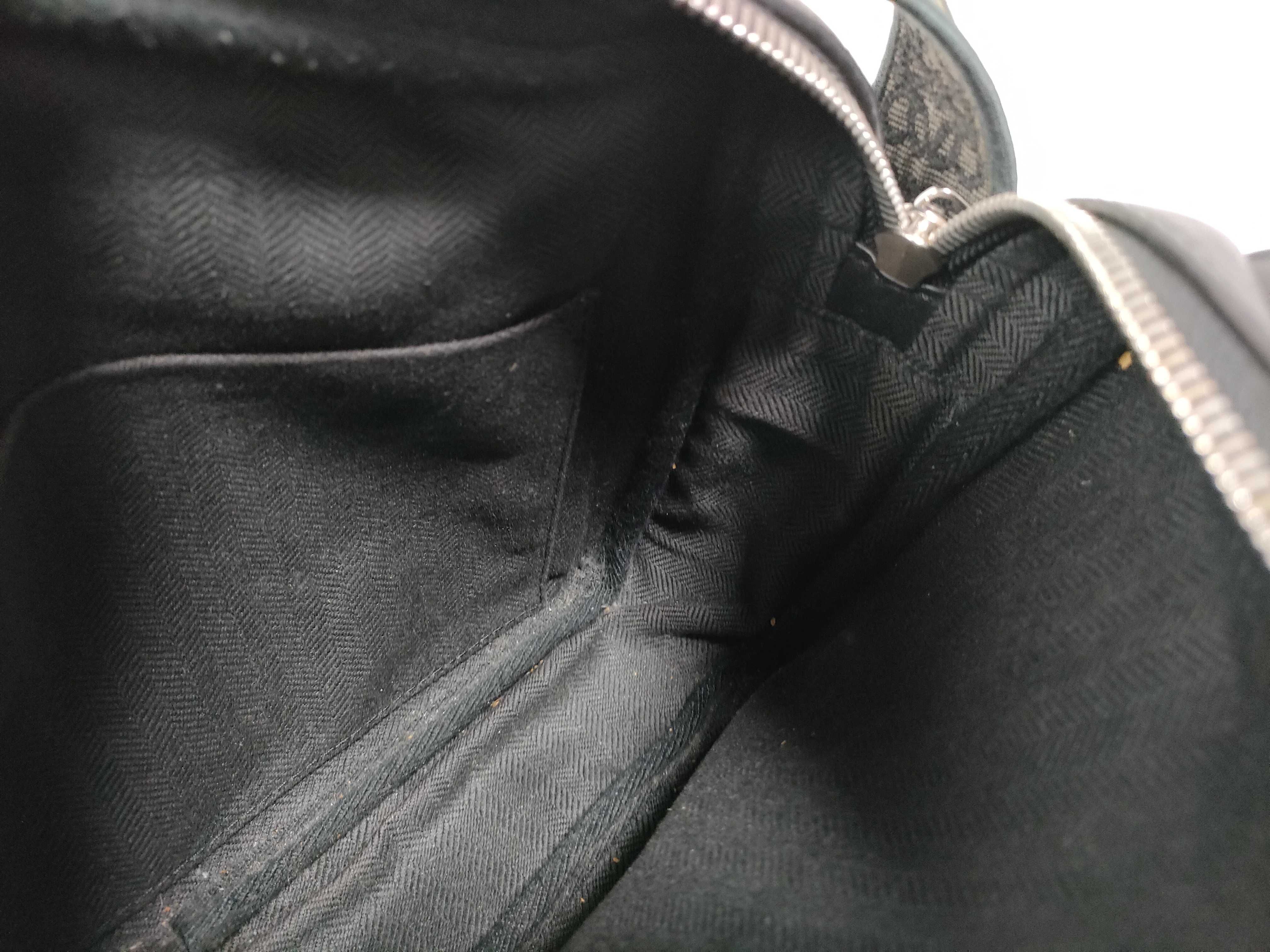 Military Leather Messenger Bag Shoulder Bag — view 12