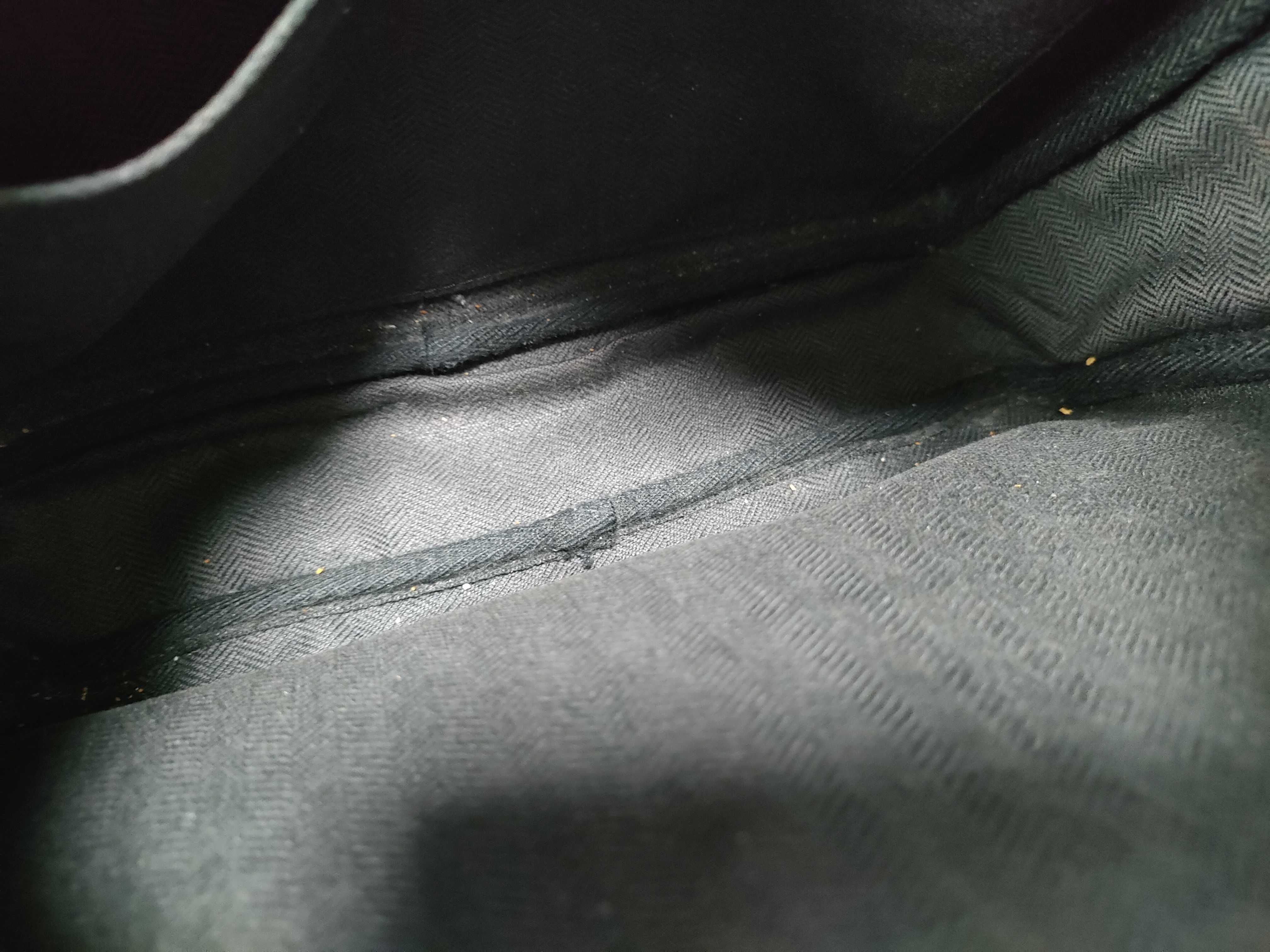 Military Leather Messenger Bag Shoulder Bag — view 13