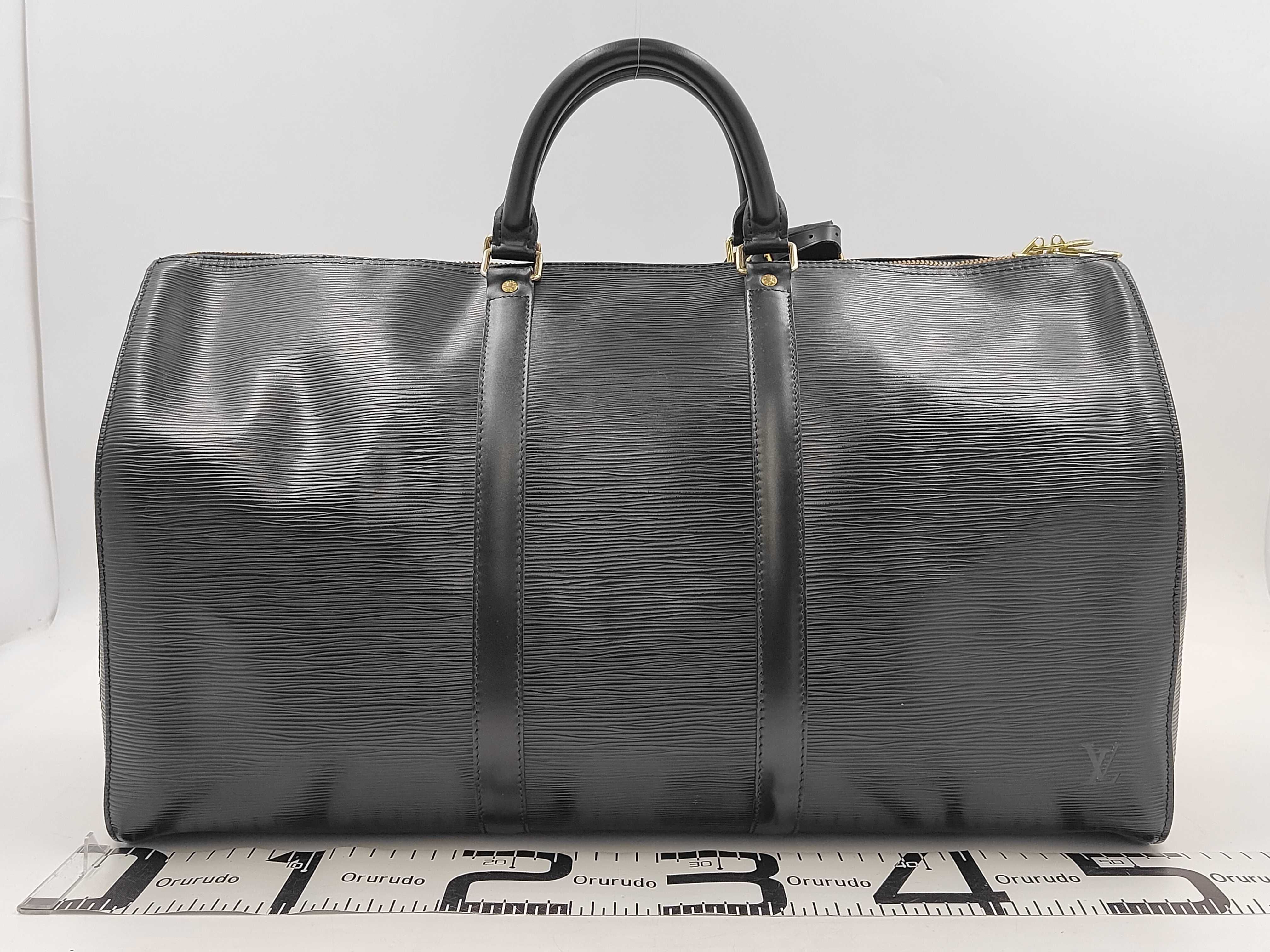 Epi Keepall 50 M42962 Noir Boston Bag — view 2