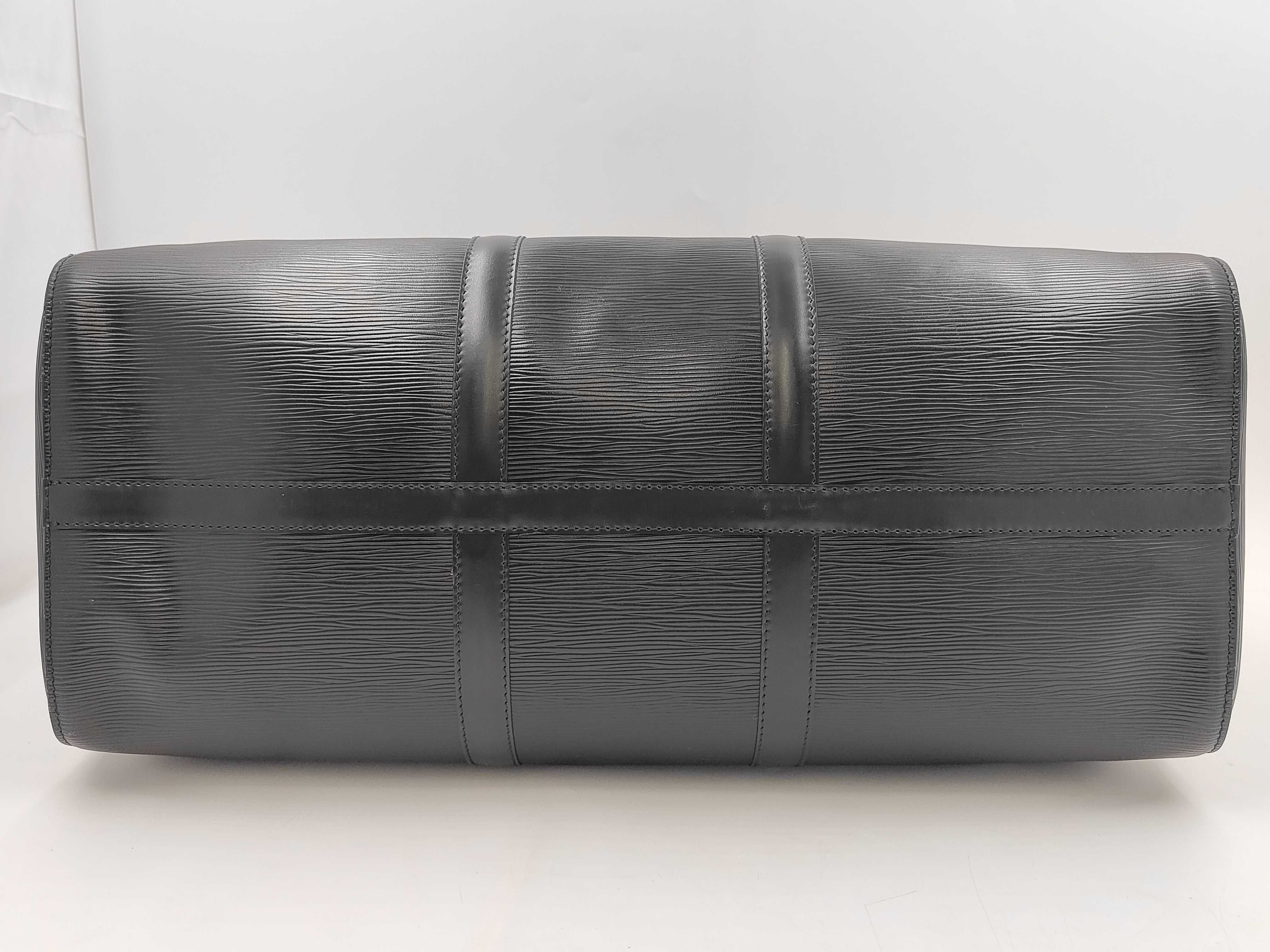 Epi Keepall 50 M42962 Noir Boston Bag — view 7