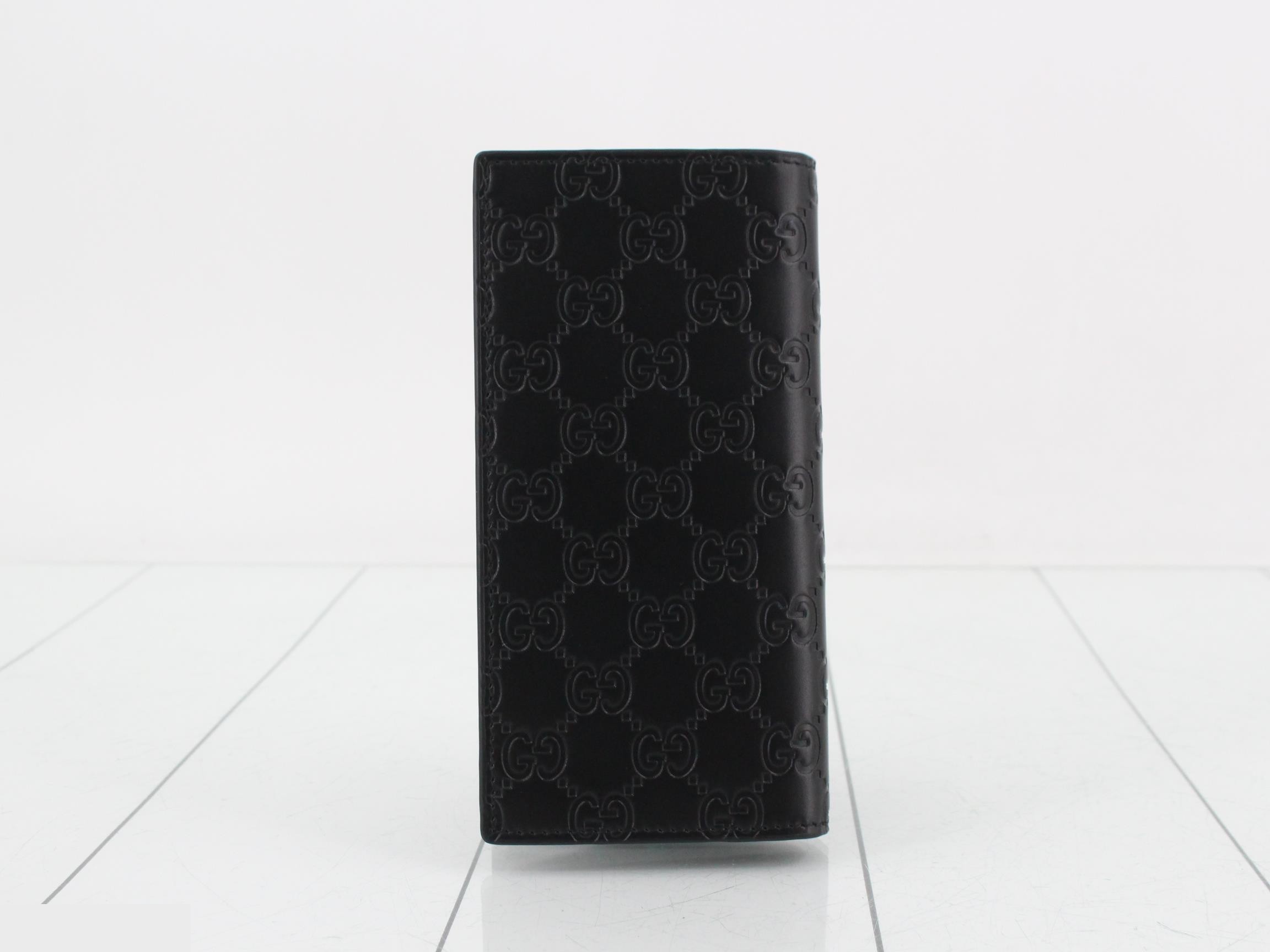 Guccissima long wallet, unused, black. — view 2