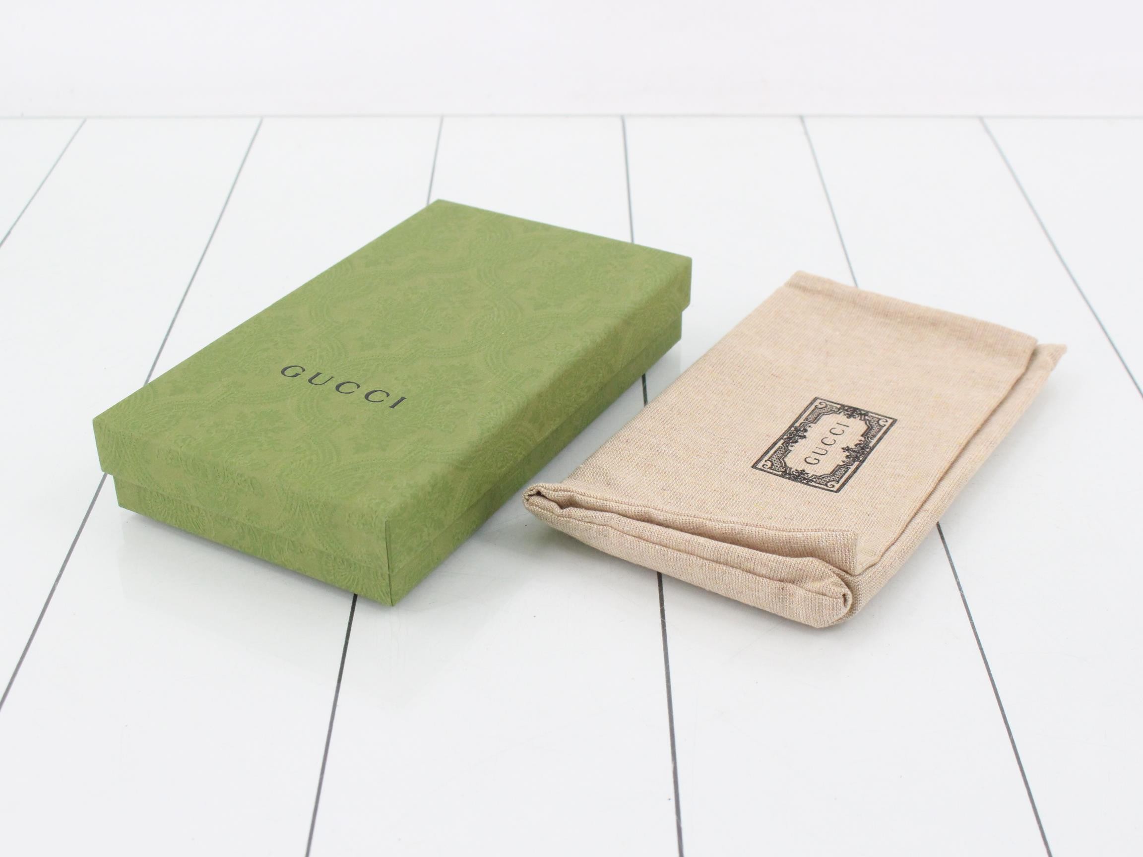Guccissima long wallet, unused, black. — view 5
