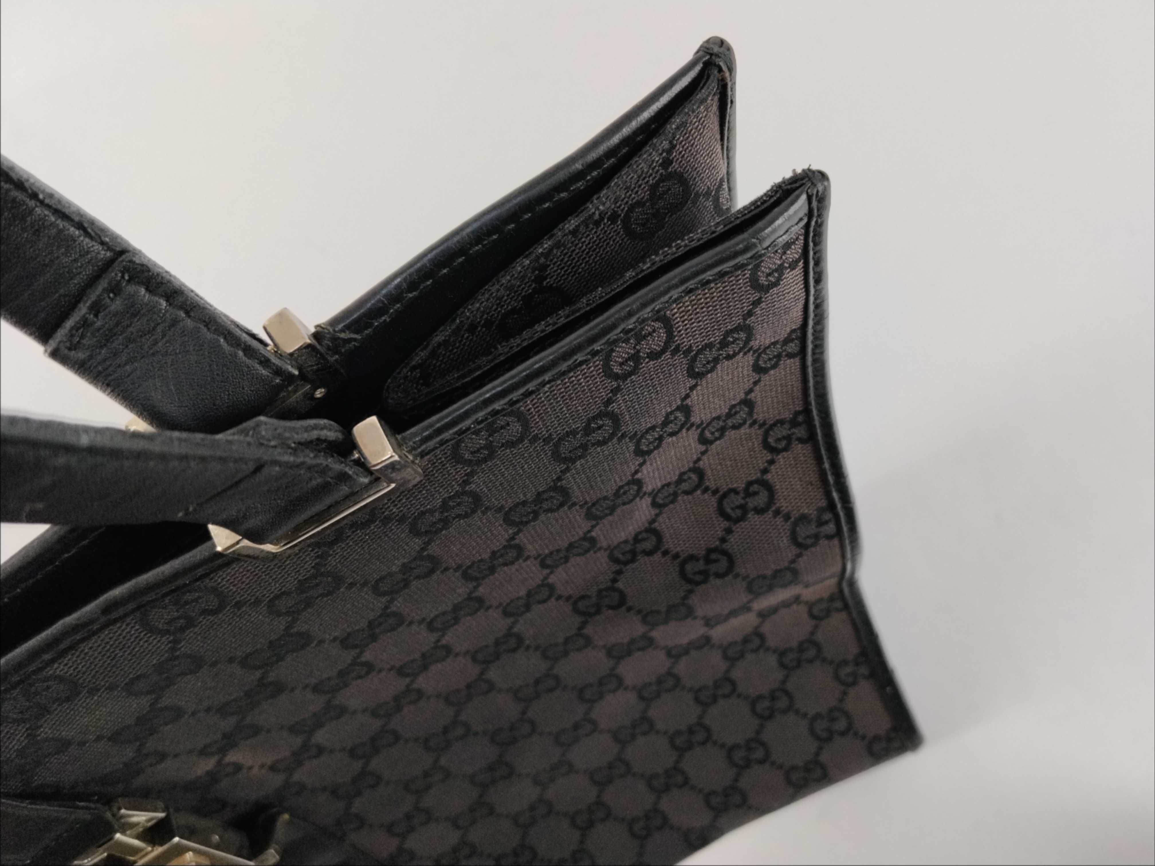 GG Canvas Shoulder Tote Jackie Tote Bag — view 9