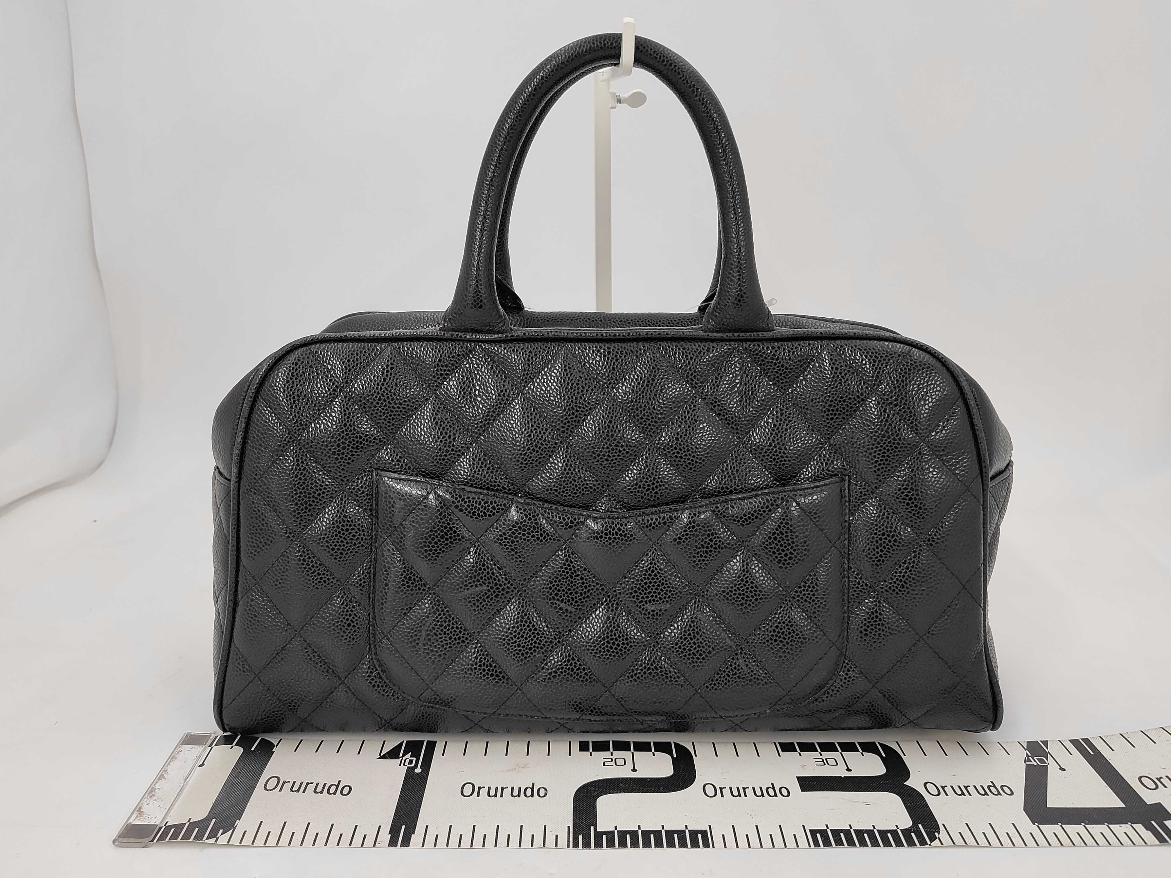 Caviar Skin Matelassé Mini Boston Bag — view 2
