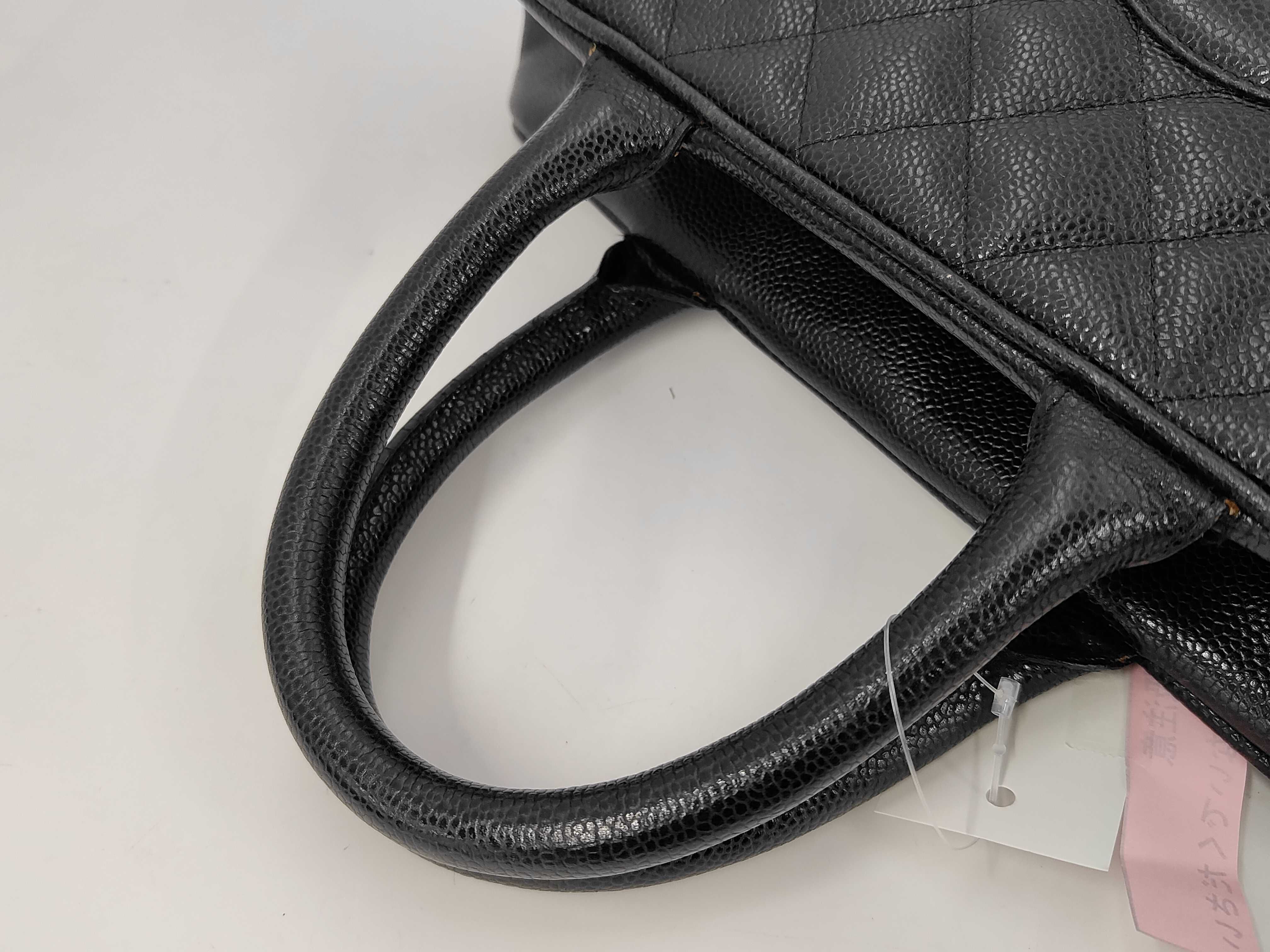 Caviar Skin Matelassé Mini Boston Bag — view 3
