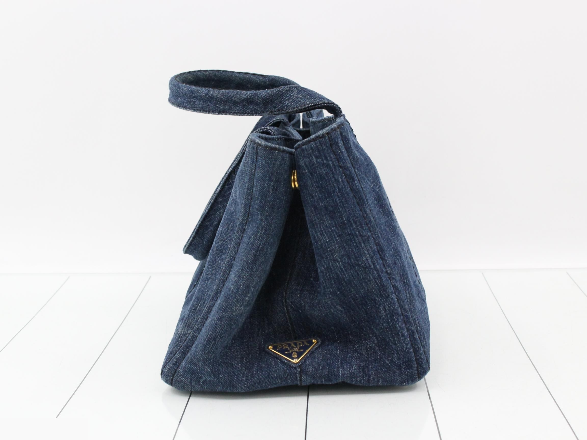 Canapa handbag, denim. — view 4