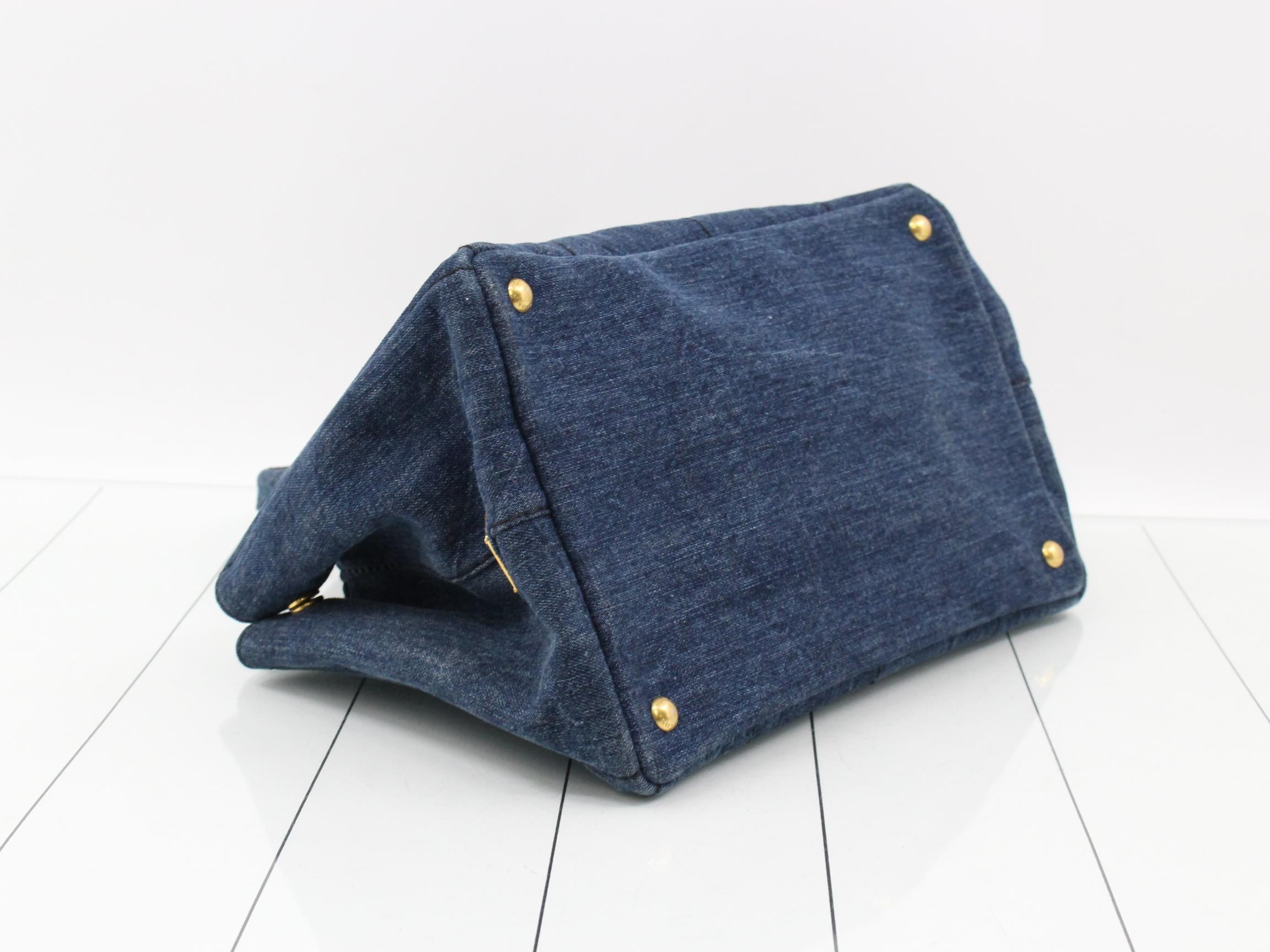 Canapa handbag, denim. — view 5