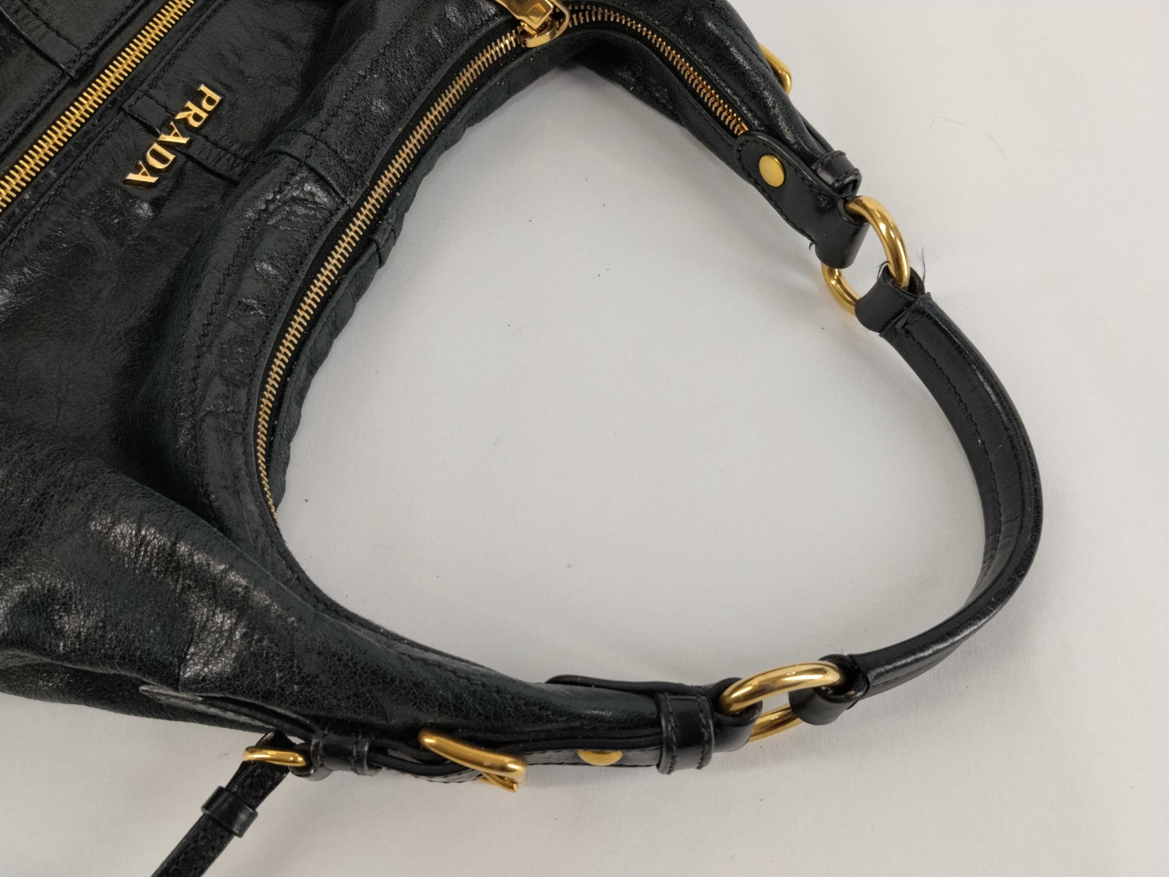 leather one-shoulder bag — view 3