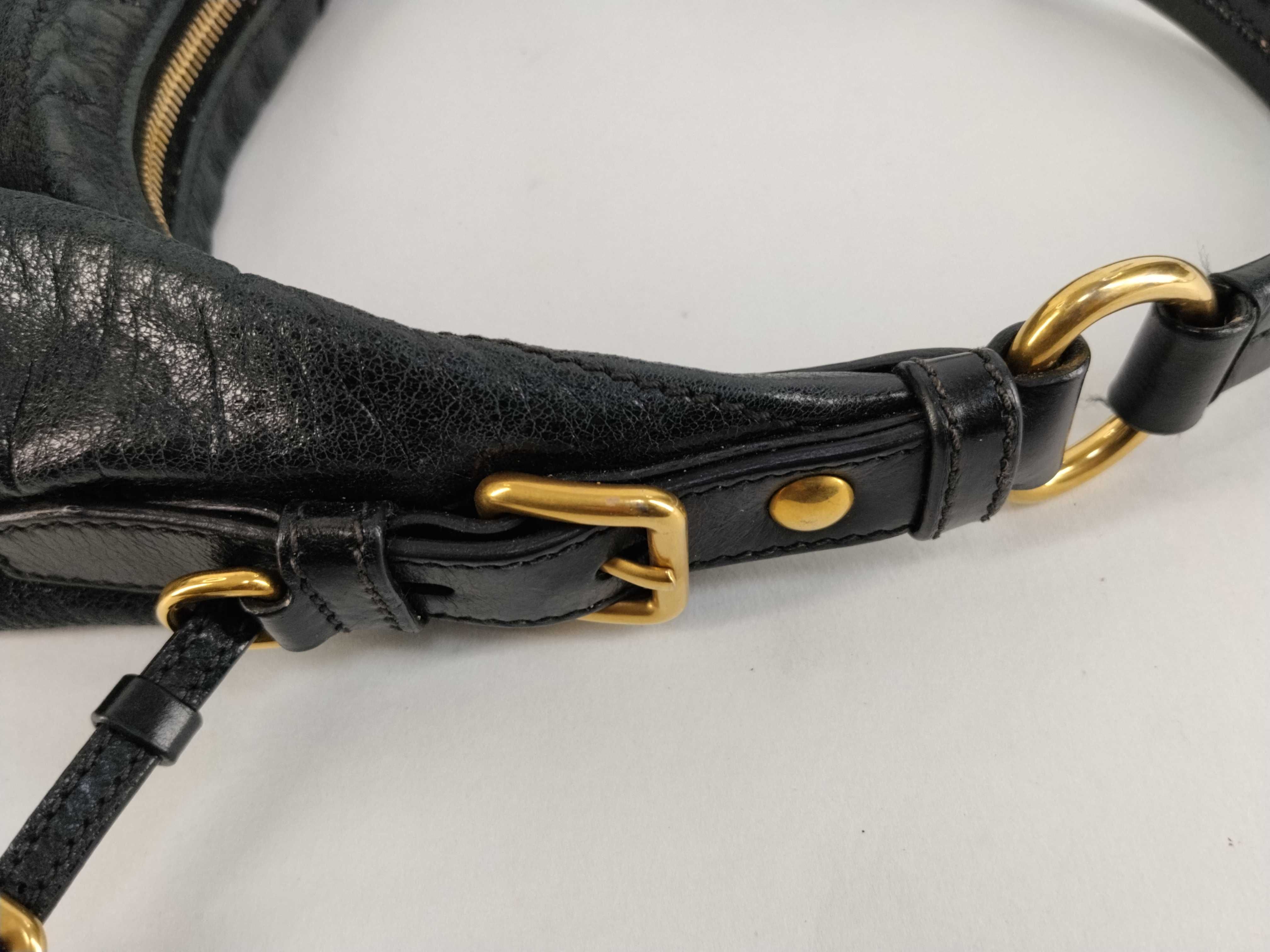 leather one-shoulder bag — view 5