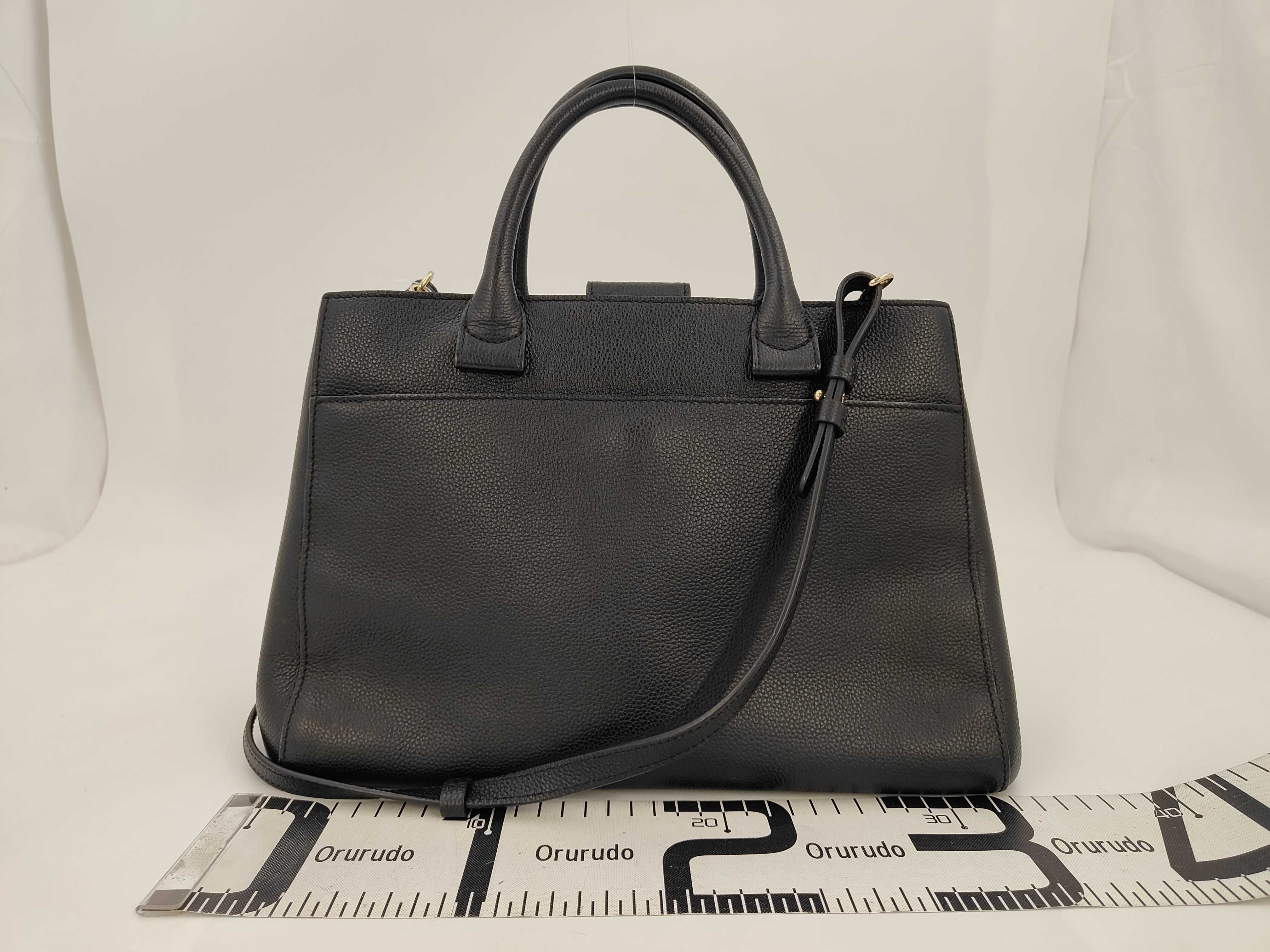 Neo Executive Tote, Black Caviar Leather, Serial Number 23 Series Tote Bag — view 2