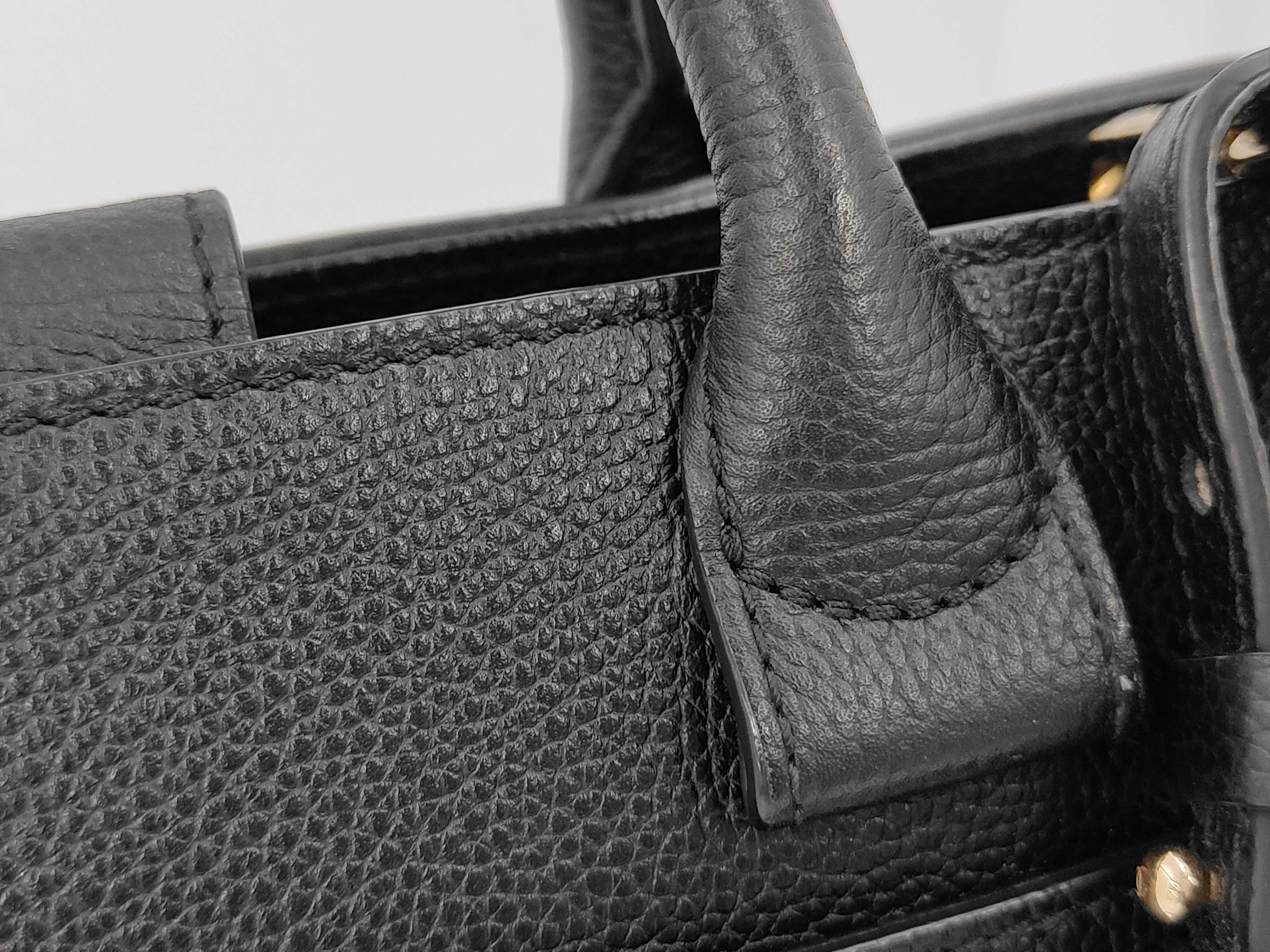 Neo Executive Tote, Black Caviar Leather, Serial Number 23 Series Tote Bag — view 3