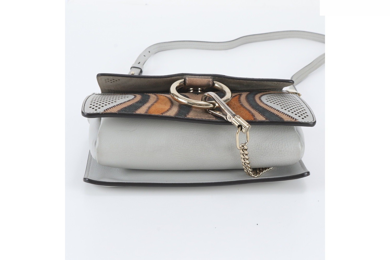 Faye Leather Shoulder Bag — view 5