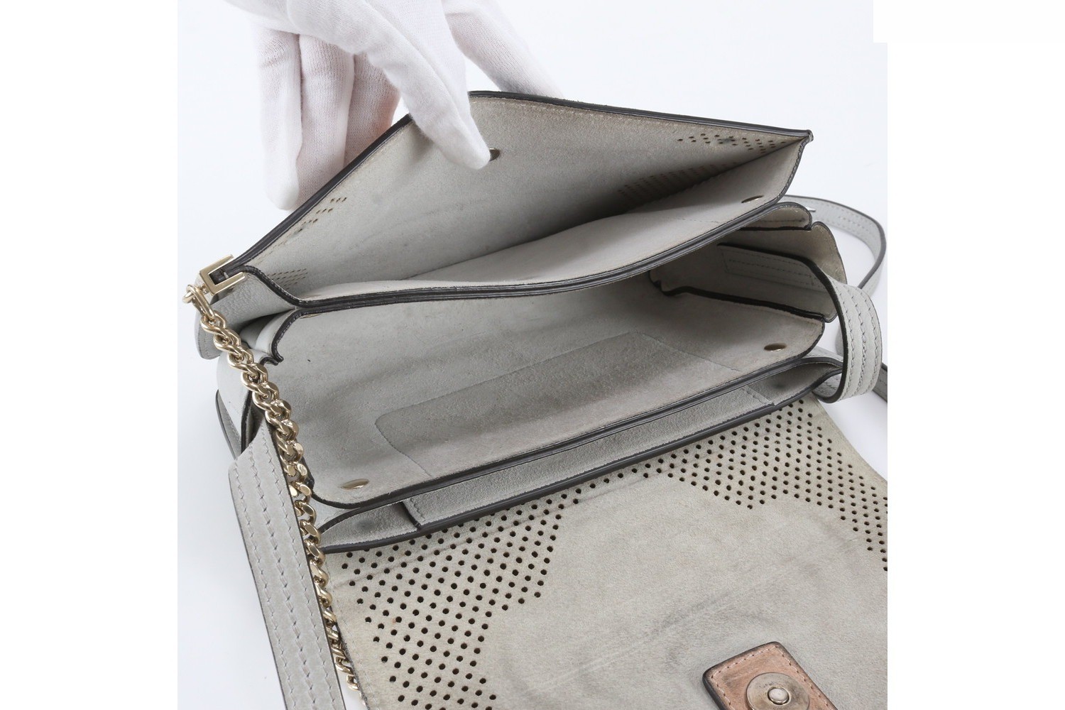 Faye Leather Shoulder Bag — view 7