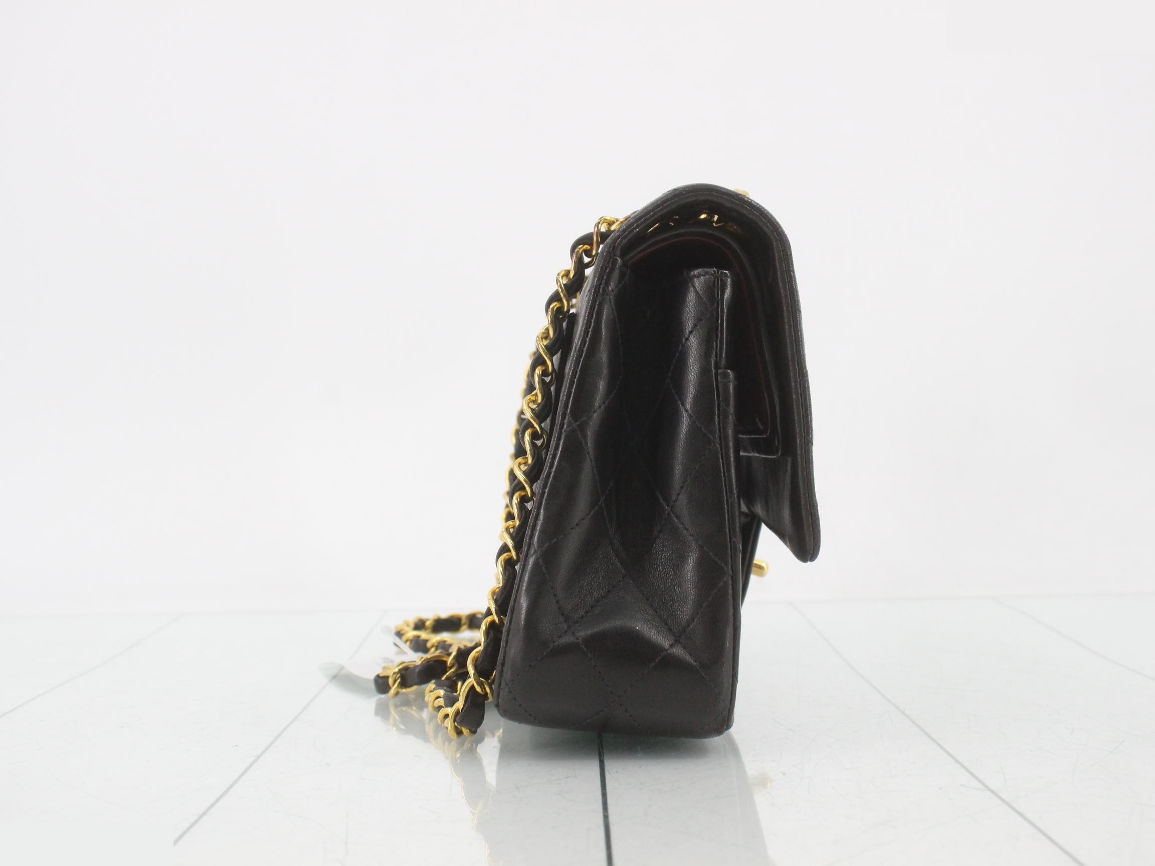 Matelassé 25 Double Flap Lambskin Chain Shoulder Bag, Series 3 — view 4