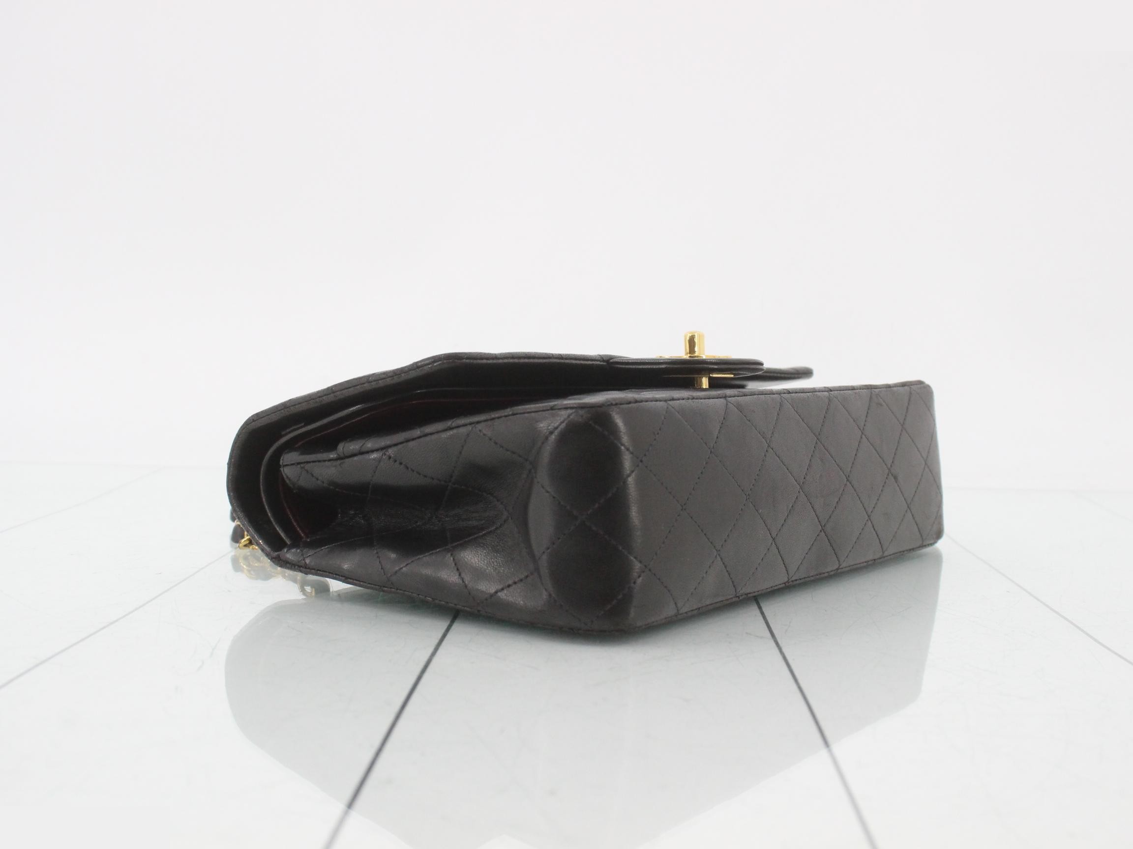 Matelassé 25 Double Flap Lambskin Chain Shoulder Bag, Series 3 — view 5