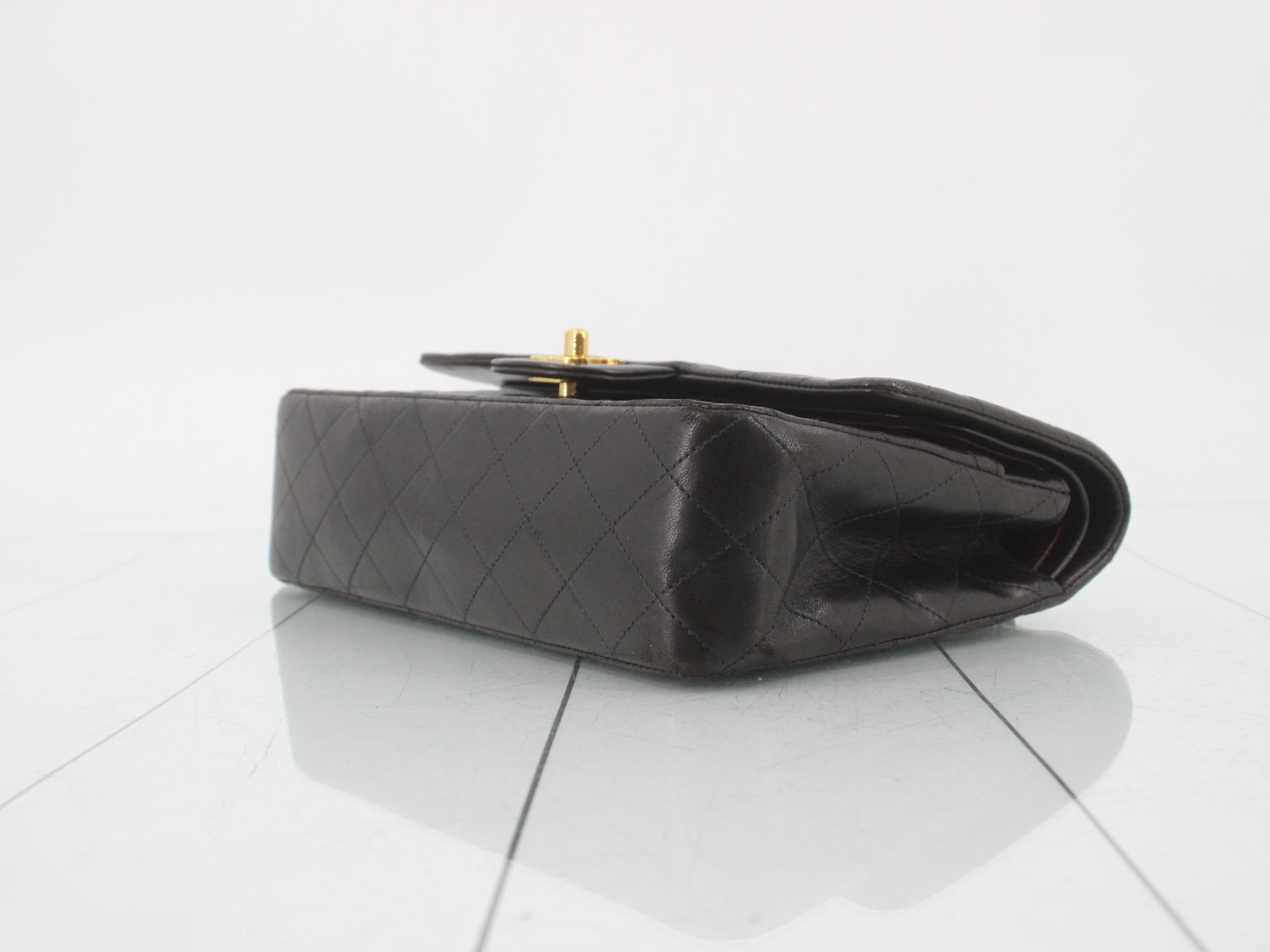 Matelassé 25 Double Flap Lambskin Chain Shoulder Bag, Series 3 — view 6