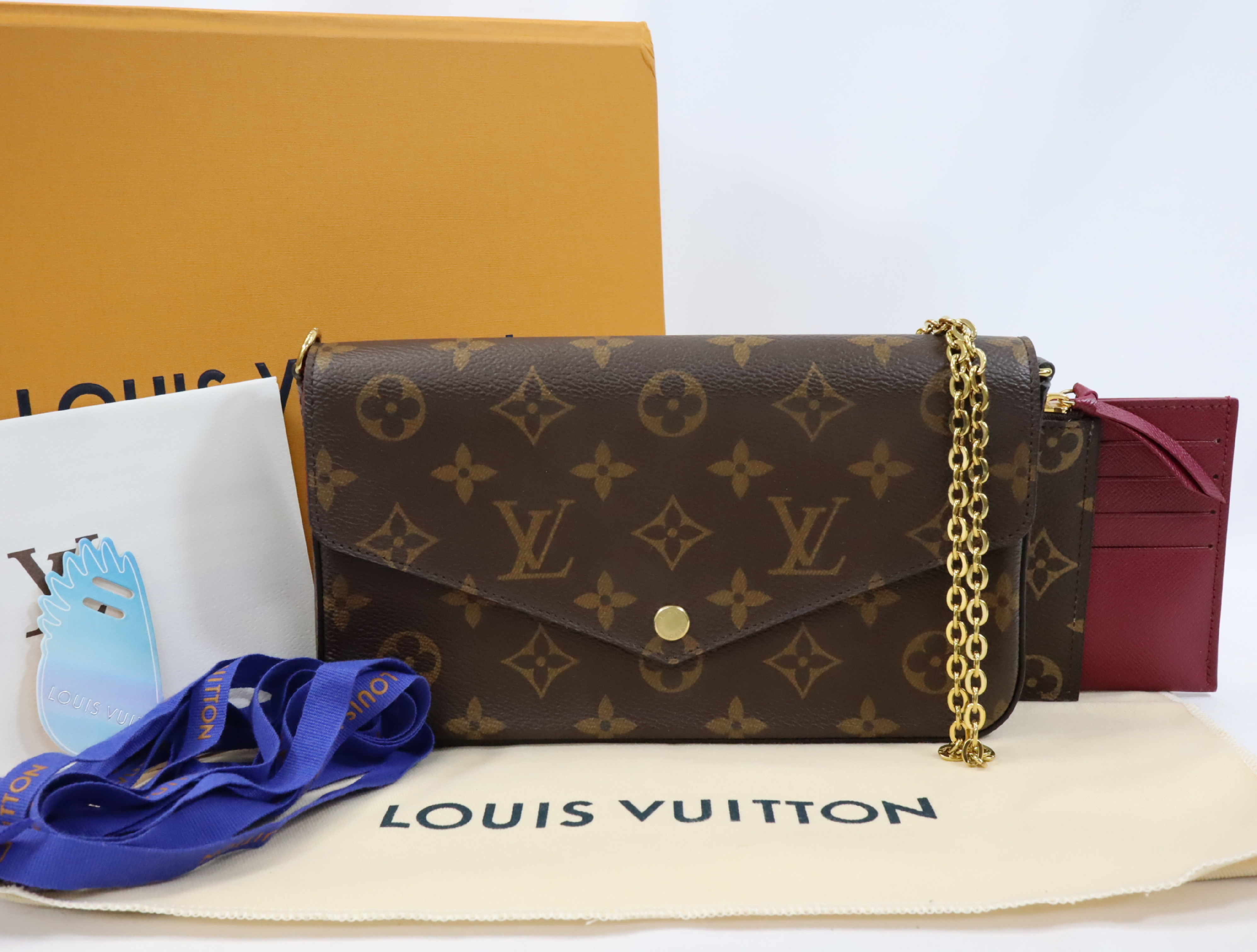 Monogram Pochette Felicie Shoulder Bag RFID detected M81896 Shoulder Bag