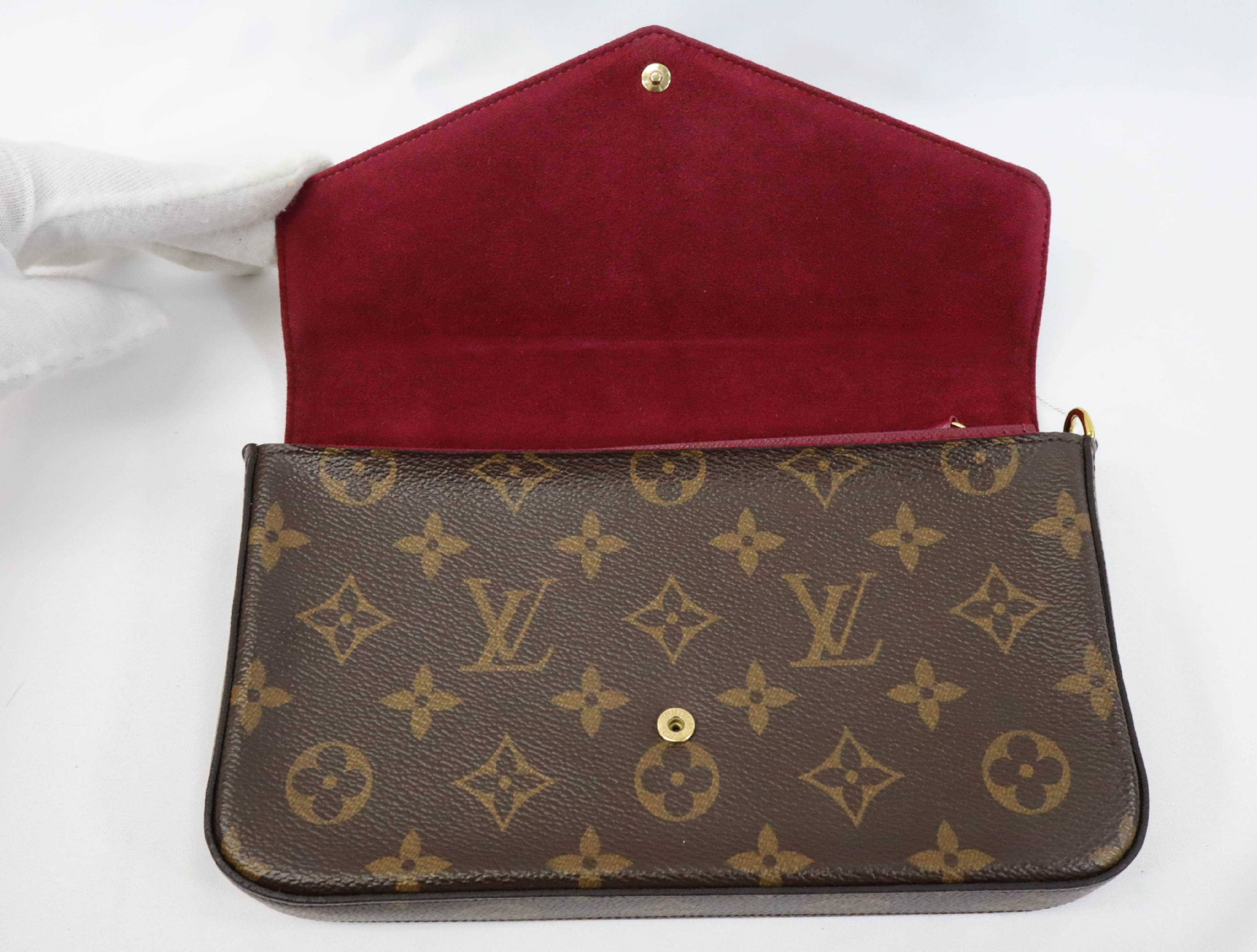 Monogram Pochette Felicie Shoulder Bag RFID detected M81896 Shoulder Bag — view 14