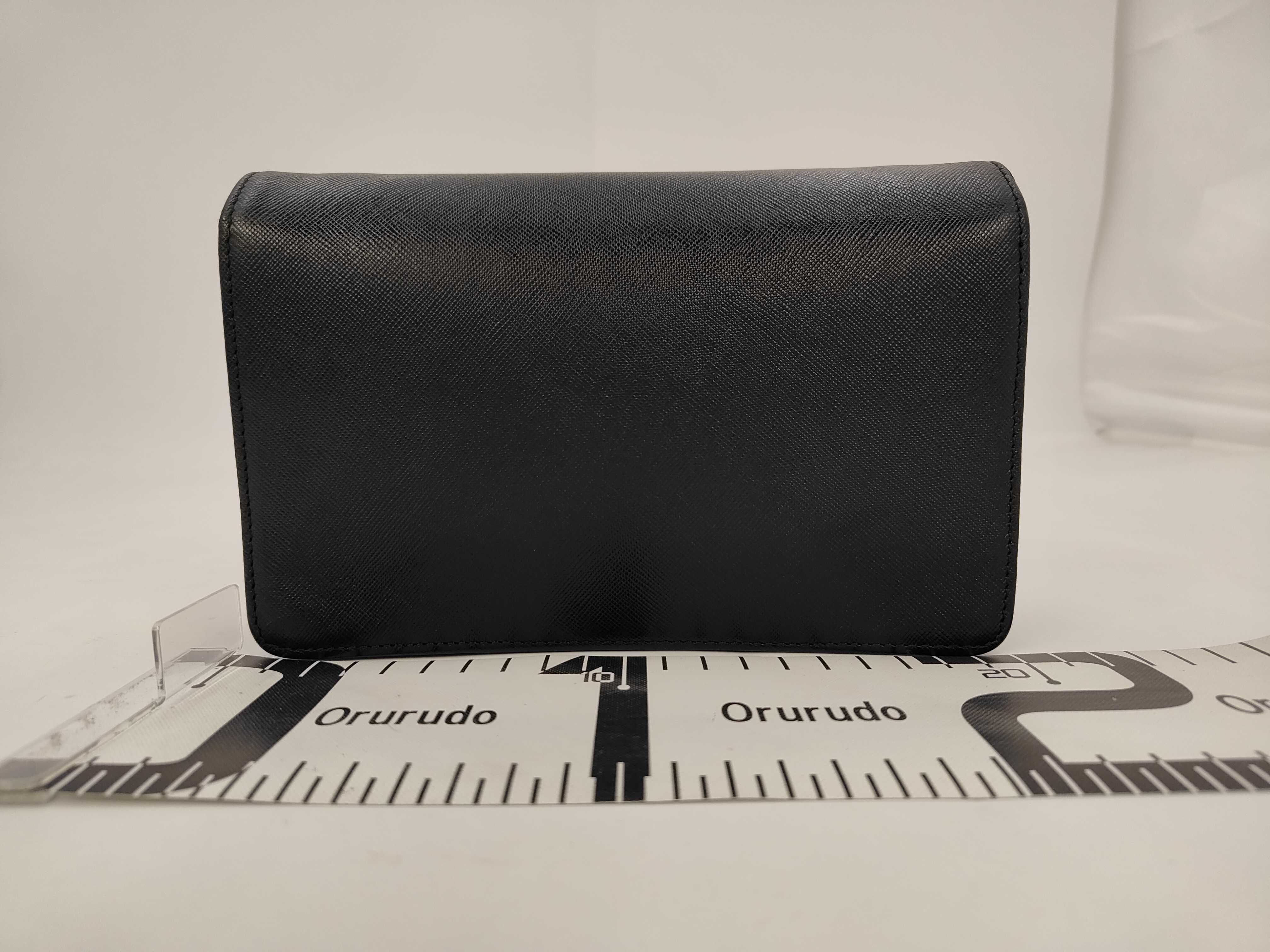 Saffiano Wallet with Chain — view 2