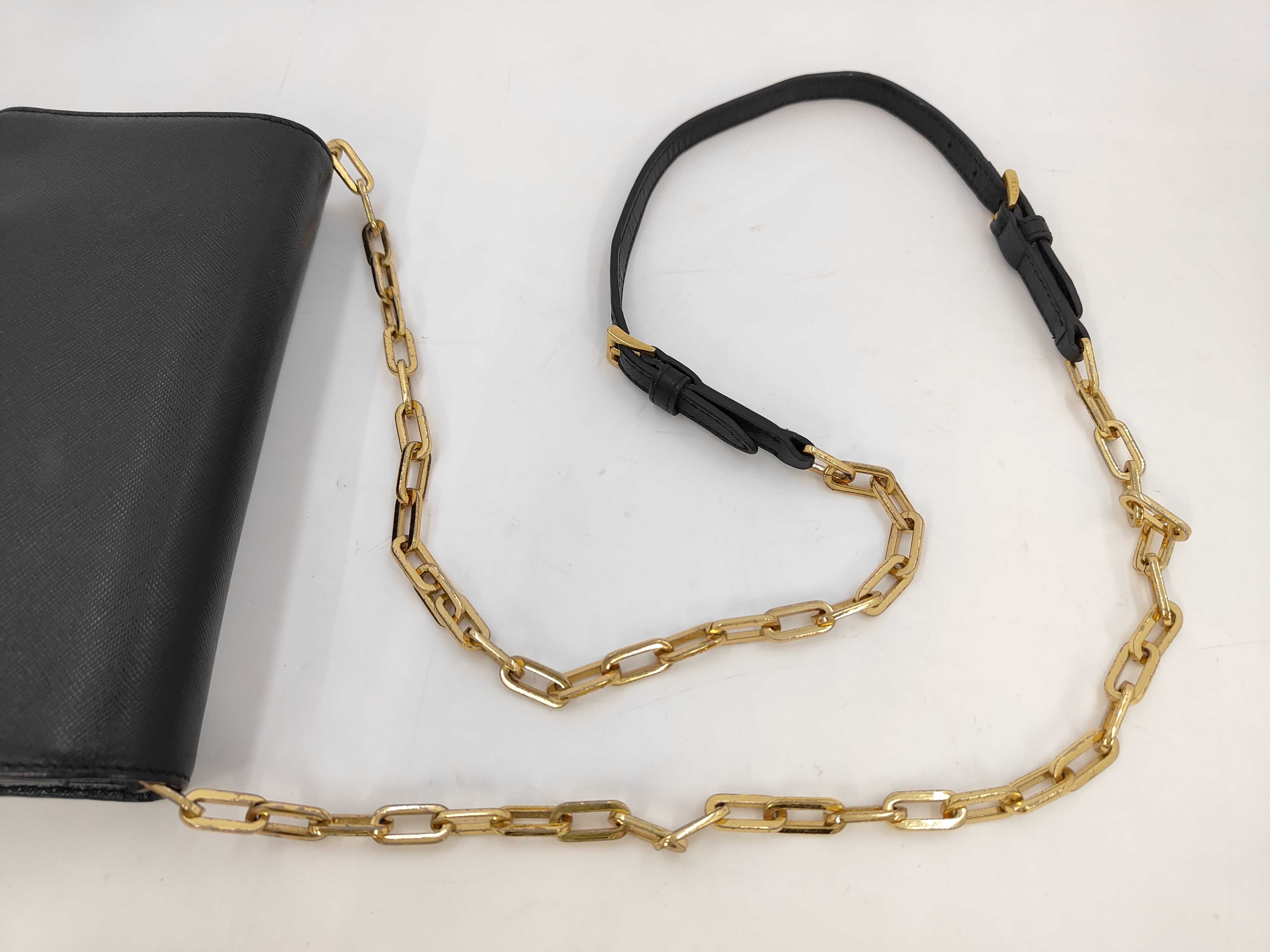 Saffiano Wallet with Chain — view 5