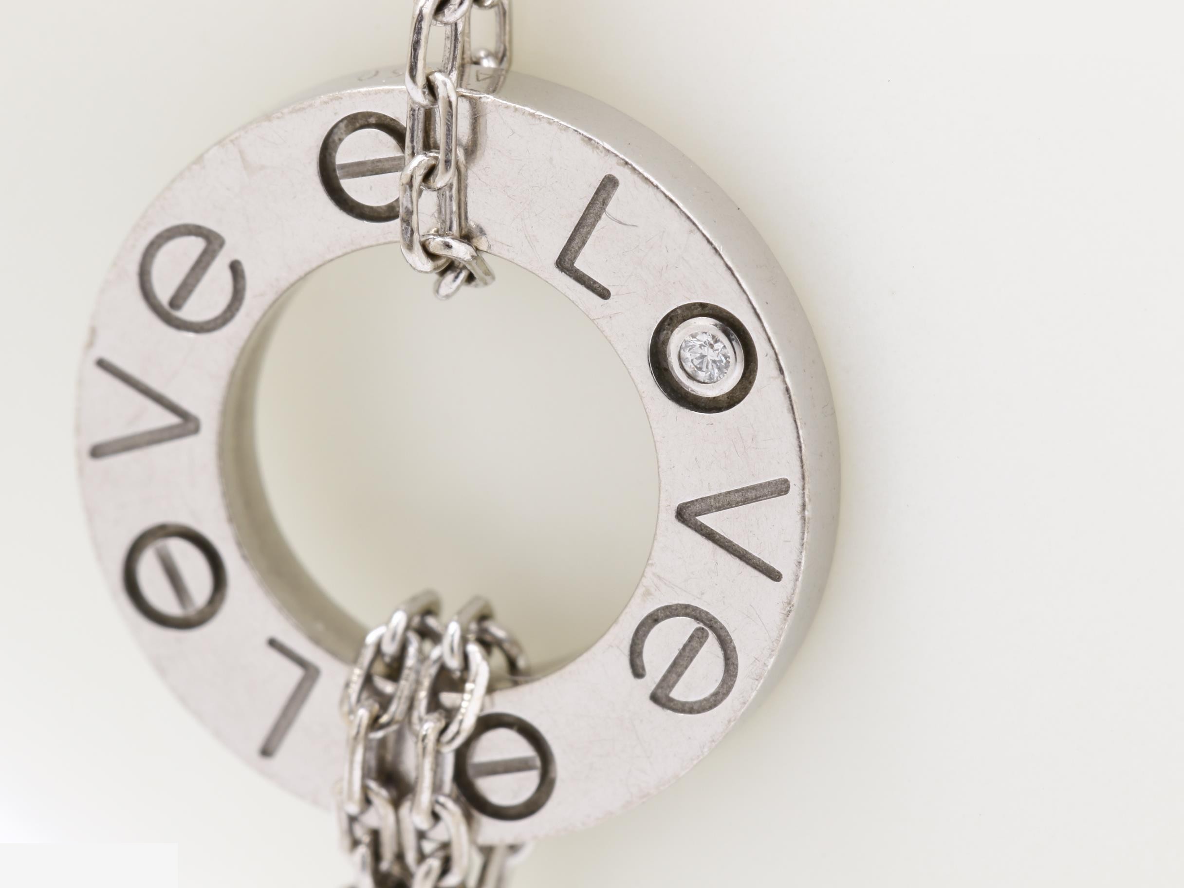 Bracelet, 750WG, Diamond, 4.7g, 18cm — view 3