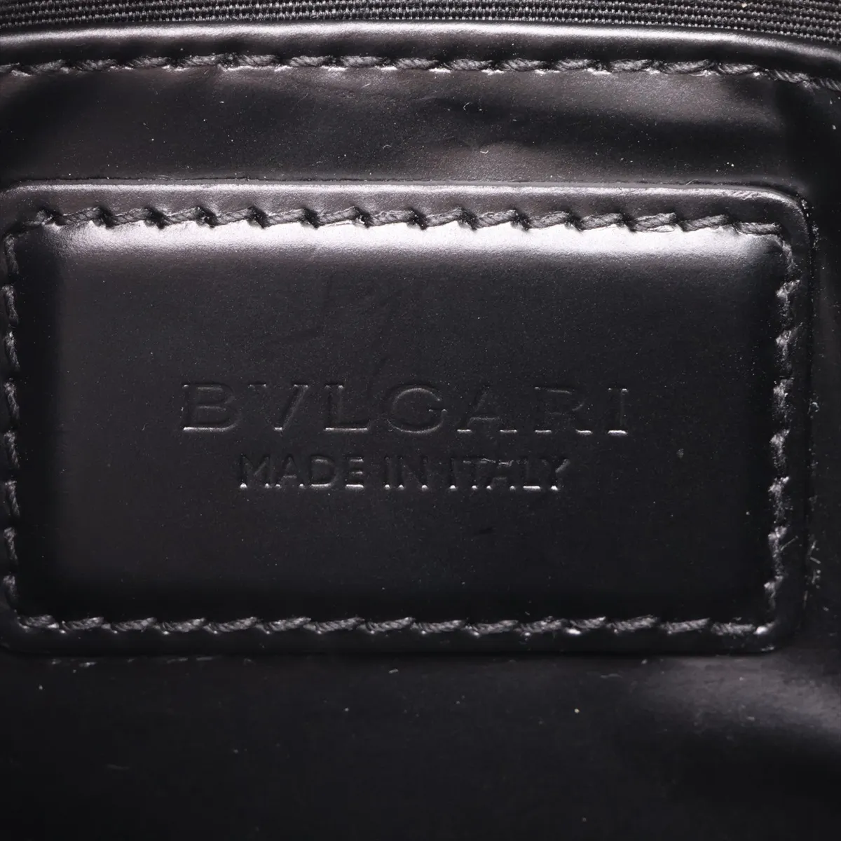 Serpenti Forever Leather Chain Shoulder Bag, Black — view 7