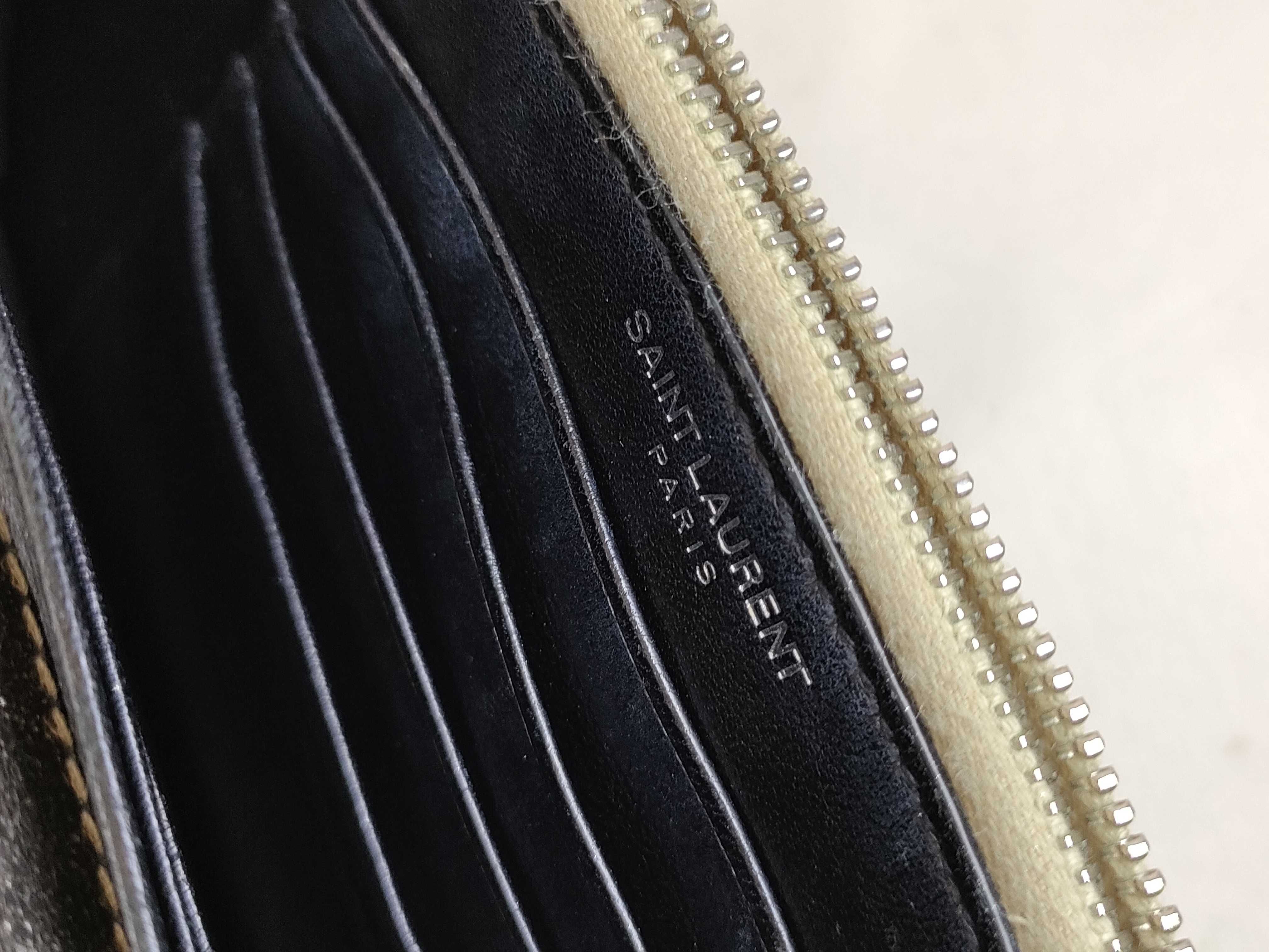 Sunset Bijou Chain Wallet Black Shoulder Bag — view 14