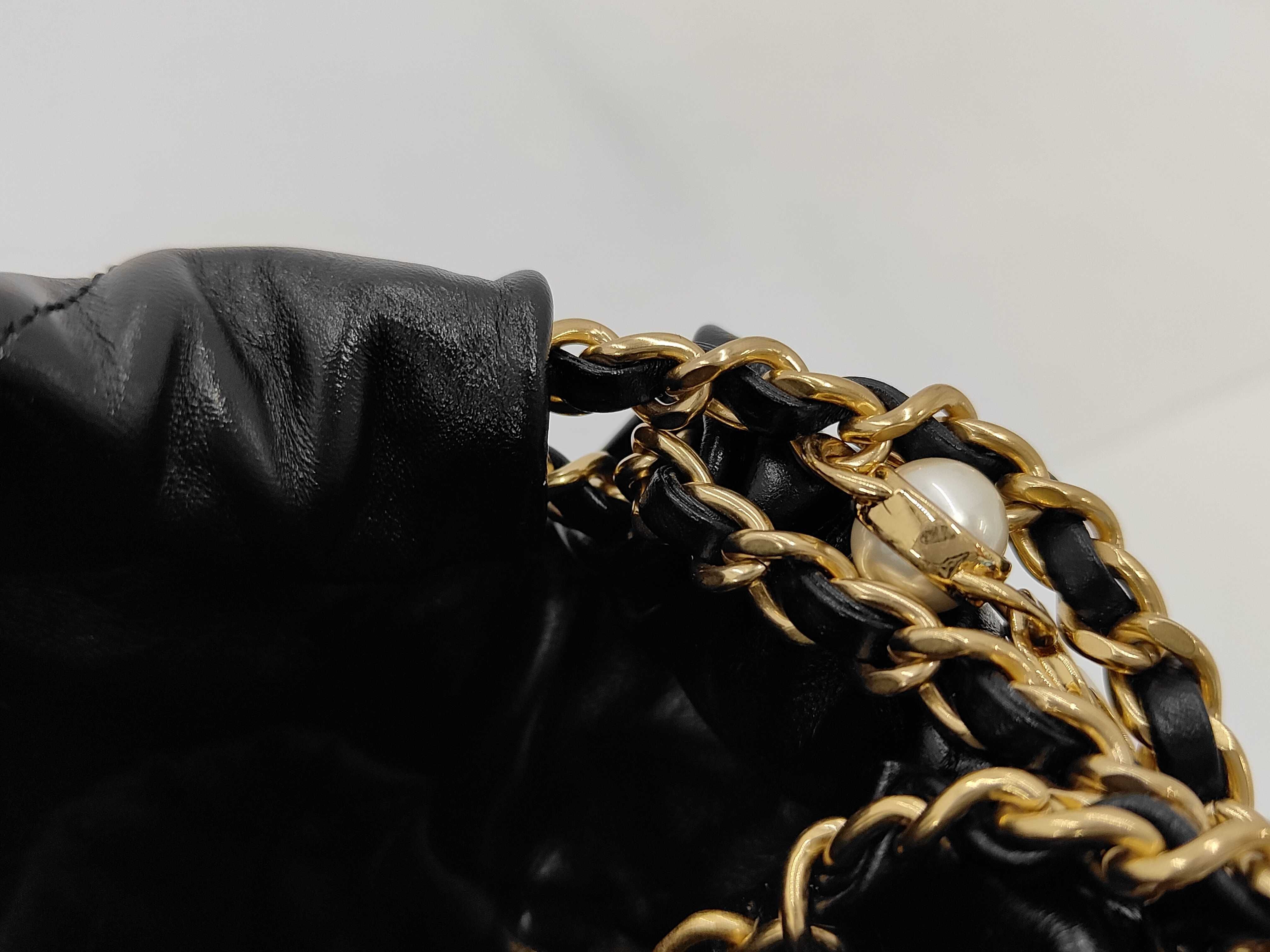 22 Mini Shoulder Bag with Faux Pearls — view 7