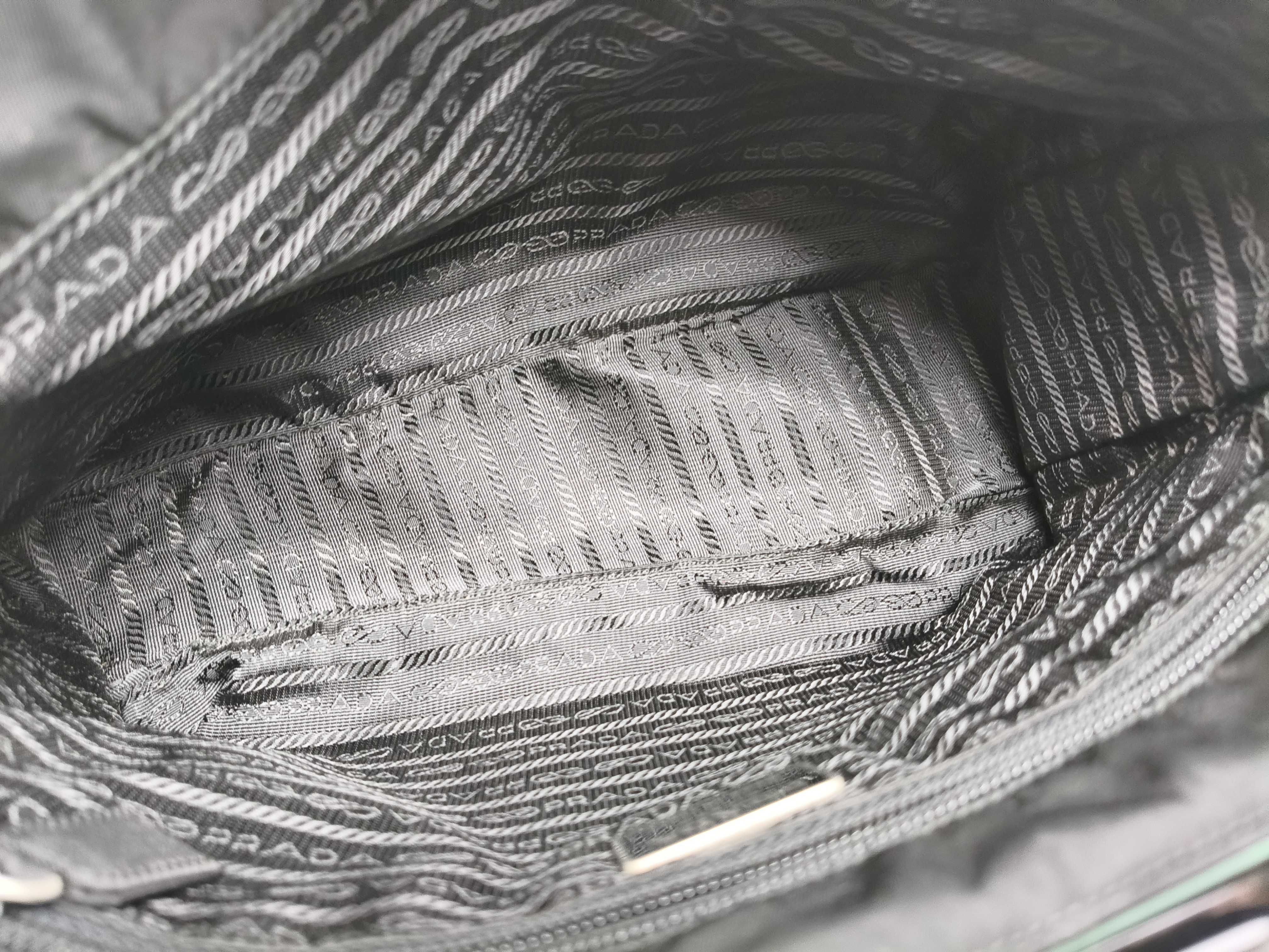 Nylon Prada Vintage Nylon Handbag Shoulder Bag — view 9