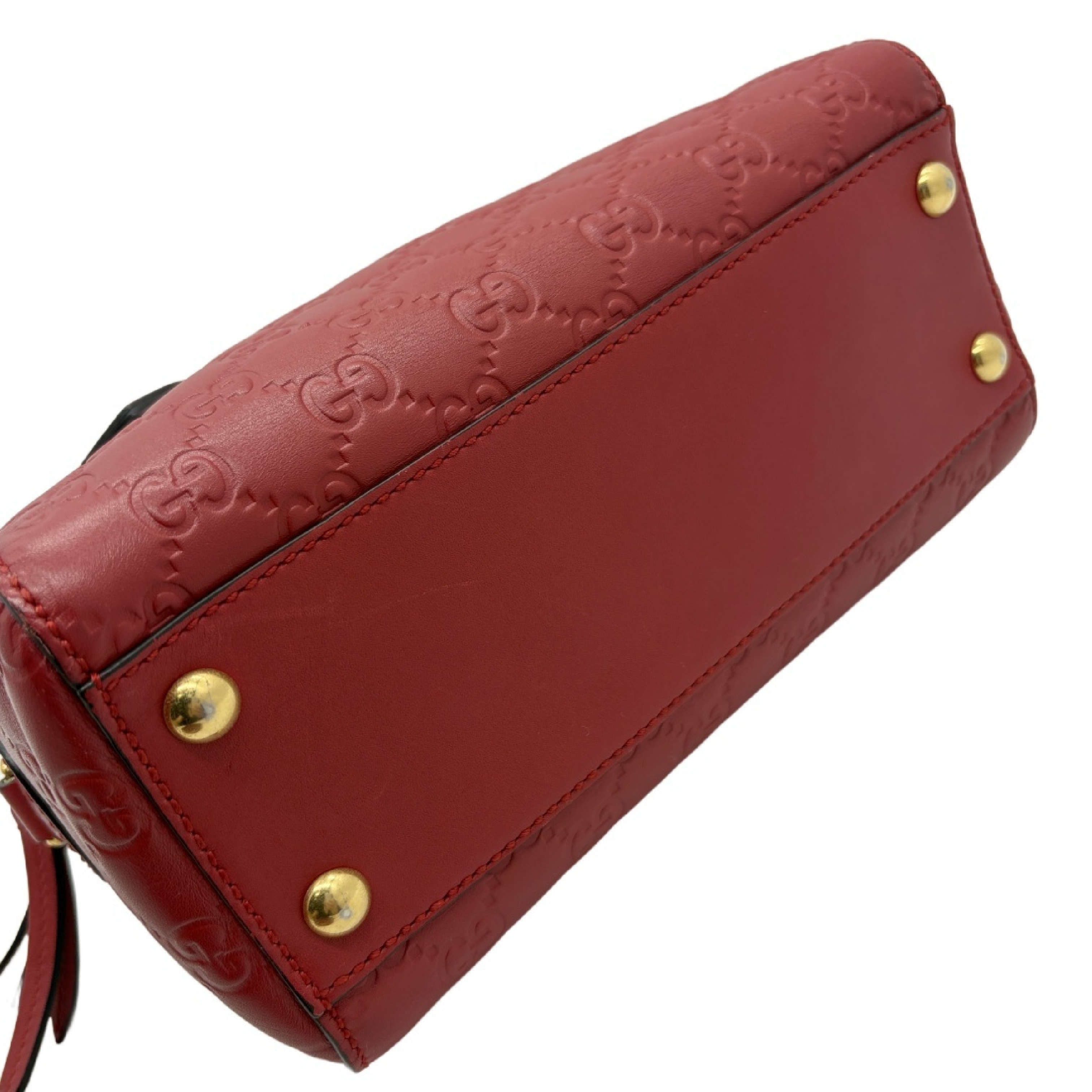 Microguccissima Leather Shoulder Bag — view 5