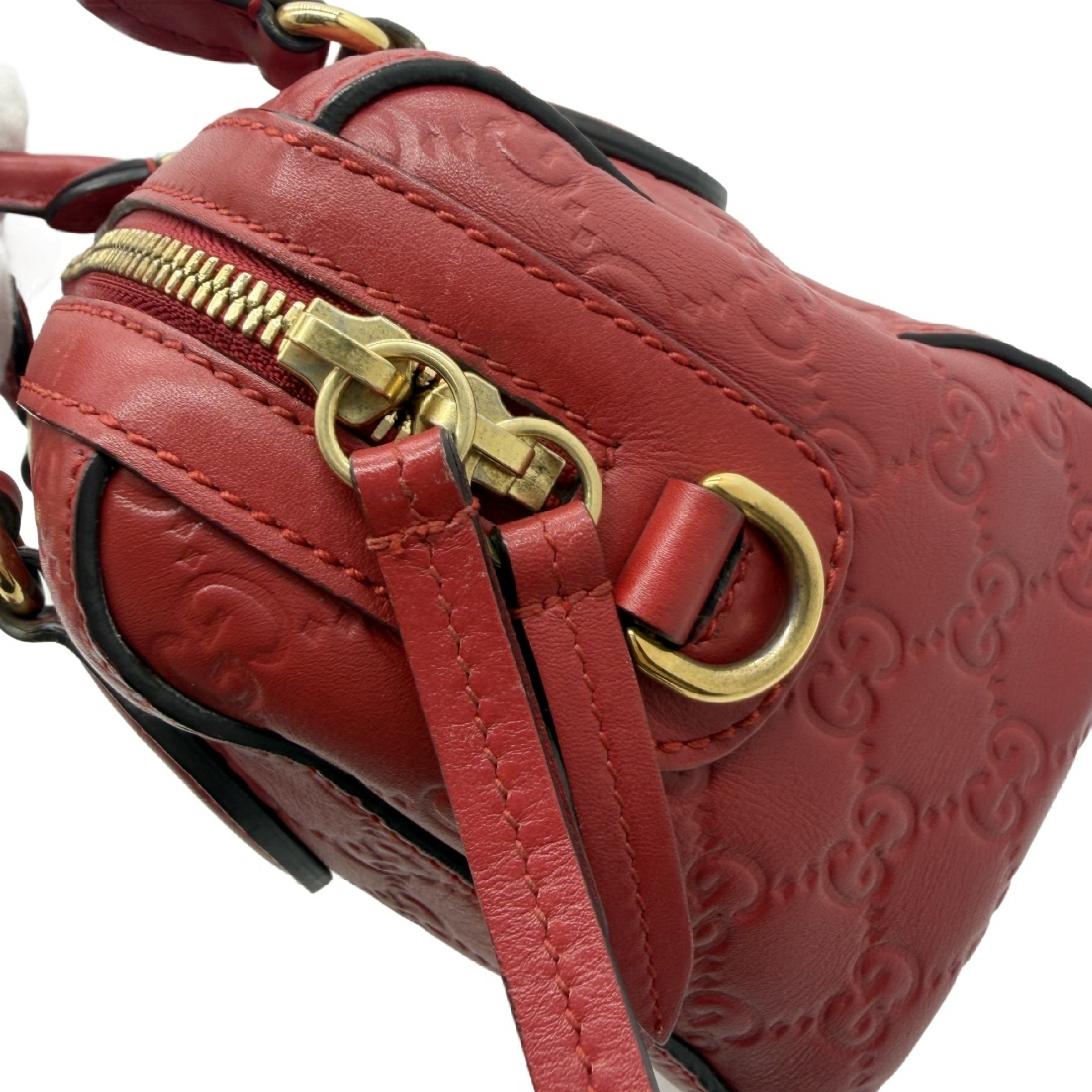 Microguccissima Leather Shoulder Bag — view 10